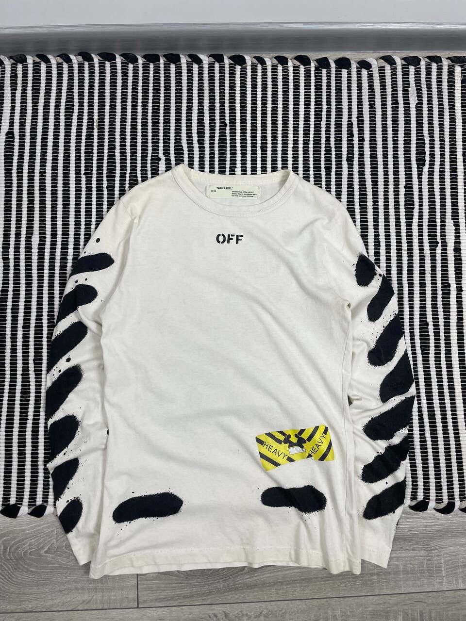 Off-White Vintage Off White Mirror Big Logo Long Sleeve Y2K Size US XS / EU 42 / 0 - 7 Thumbnail