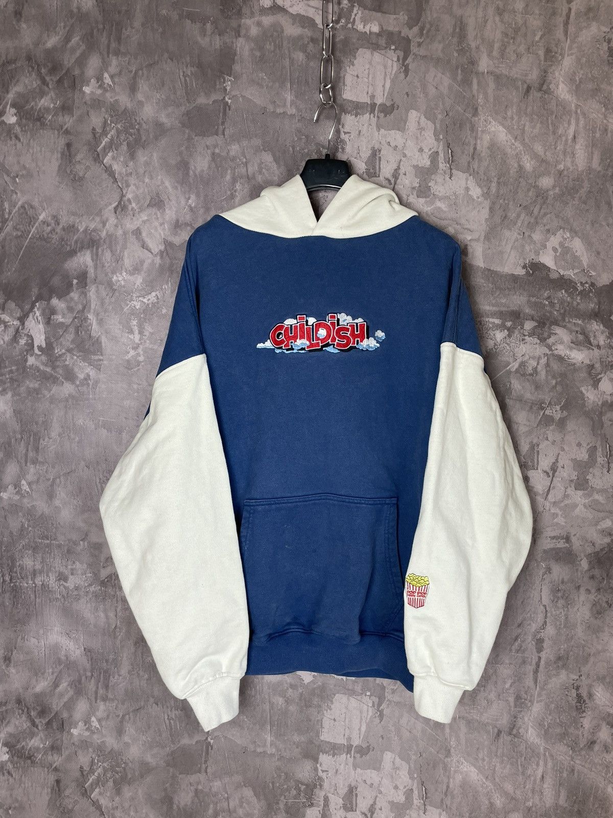 Vintage Vintage Theme Park Childish Blue TGF Hoodie | Grailed