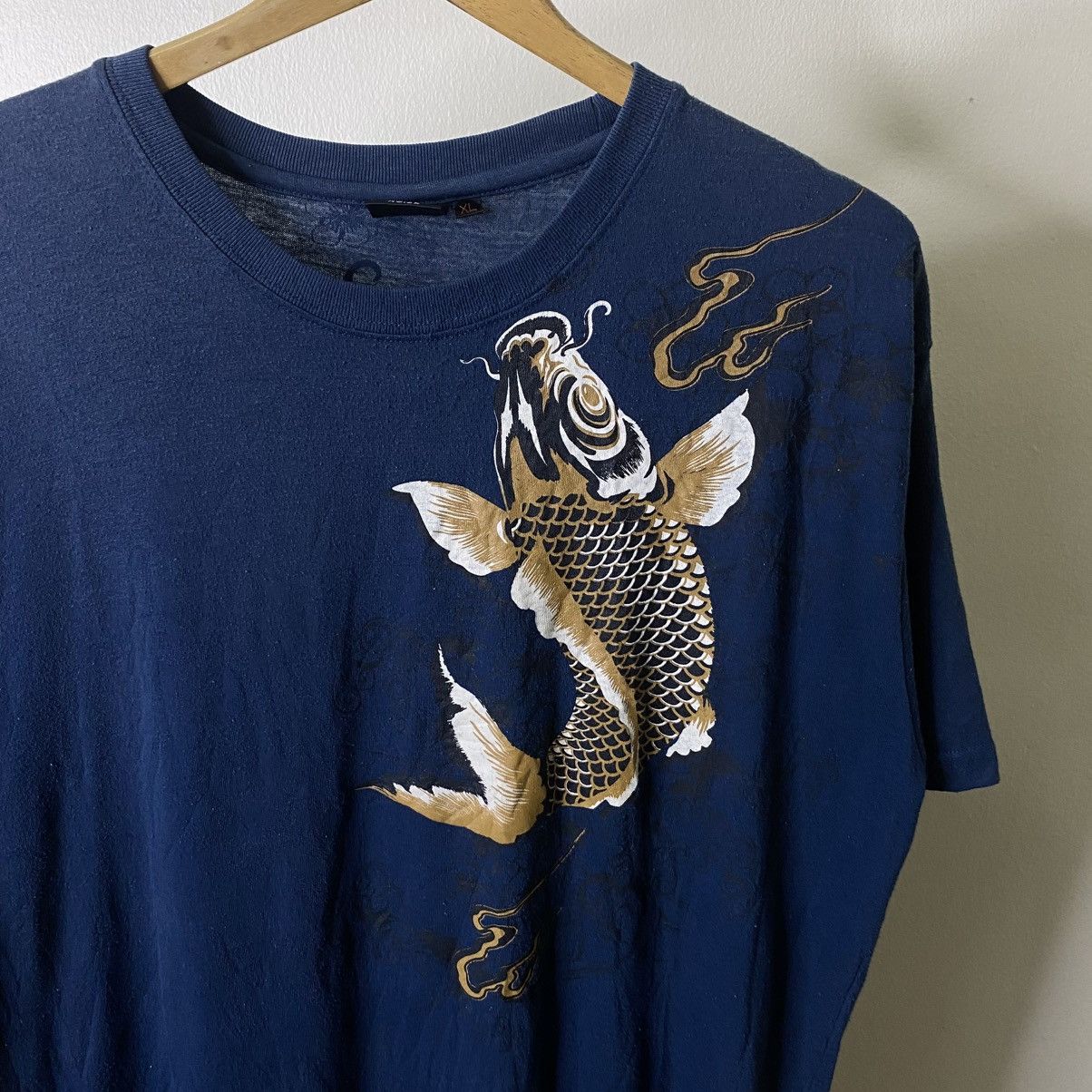 Karakuri Tamashii BulletNoise Koi Fish Ed Hardy Karakuri Tamashii Style Tee Size US L / EU 52-54 / 3 - 10 Thumbnail