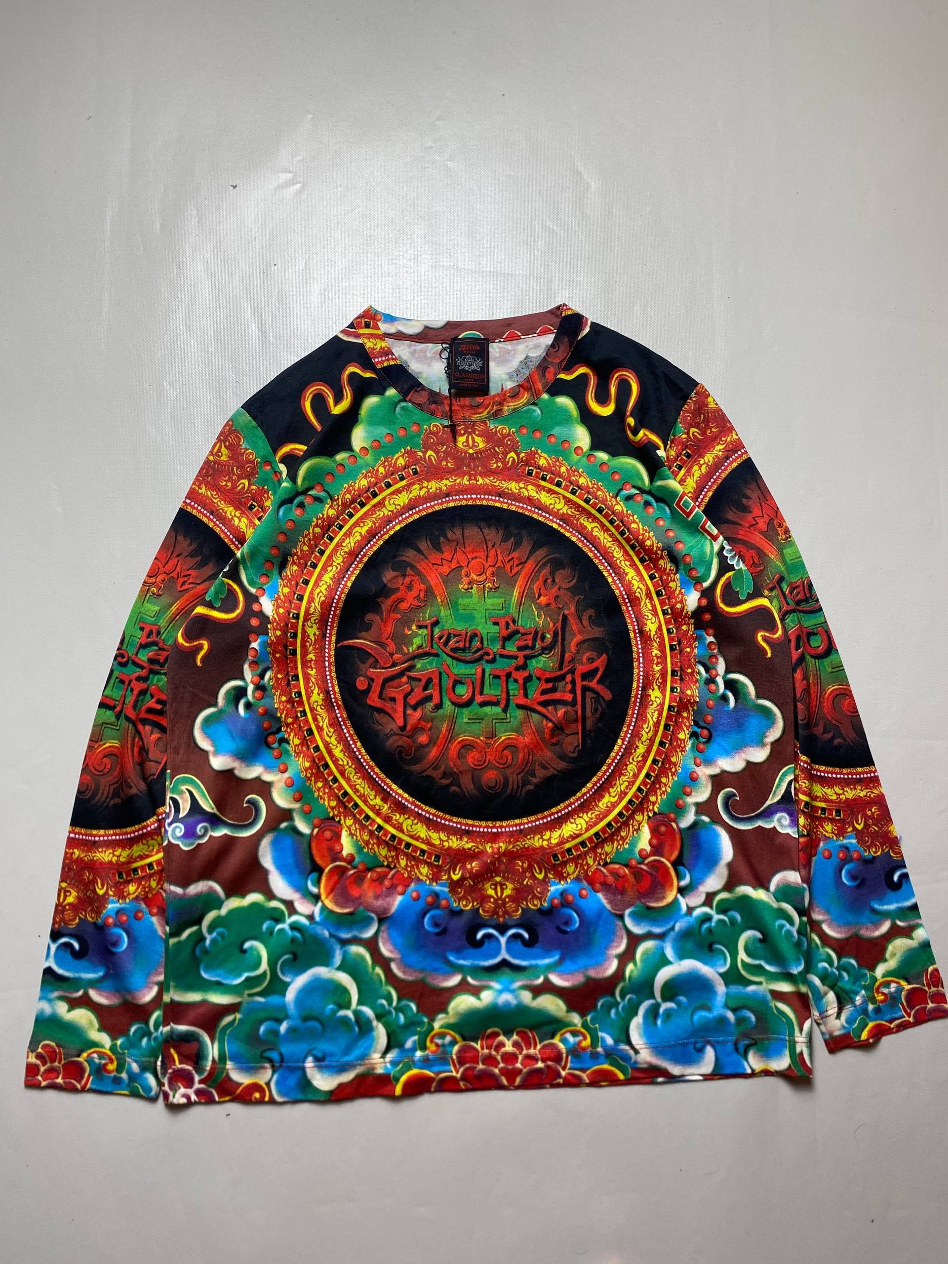 Jean Paul Gaultier Rare Jeal Paul Gaultier Vintage Longsleeve Size L / US 10 / IT 46 - 1 Thumbnail