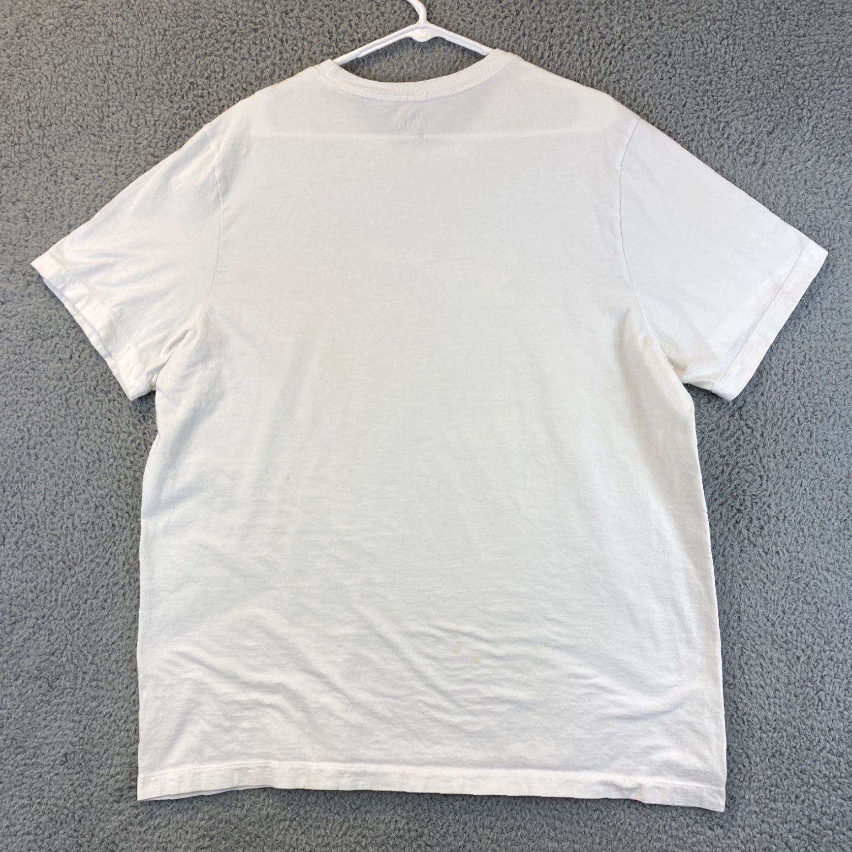 Nike VINTAGE Men’s Nike Tee Shirt XL White Swoosh Logo Athletics 80s 90s Sports Band Tee Mens Size US XL / EU 56 / 4 - 7 Thumbnail