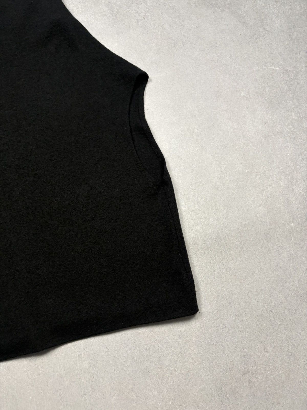 Other Peter O Mahler Wool Sleeveless Top Black Minimal Avant Garde Size L / US 10 / IT 46 - 4 Thumbnail