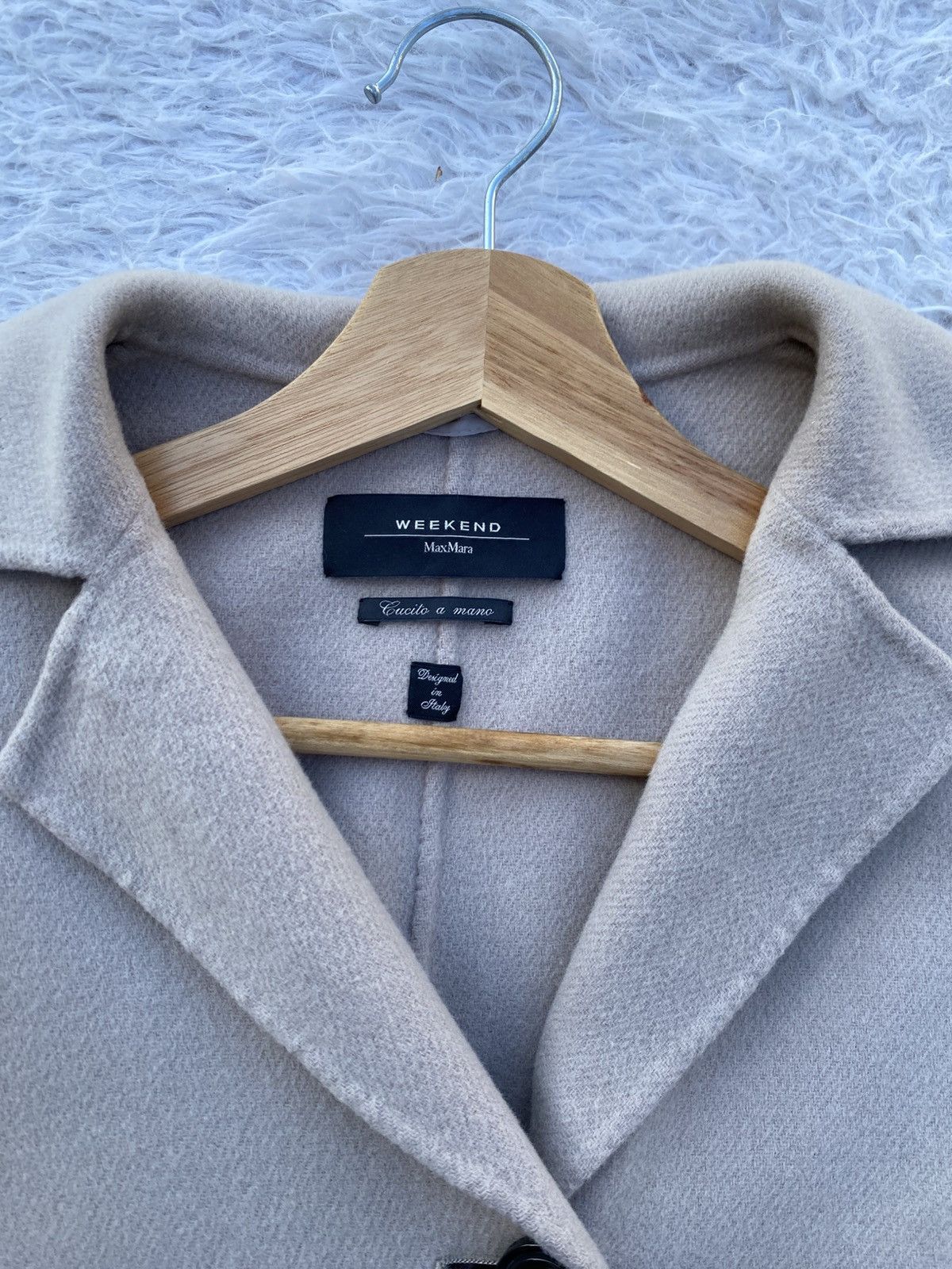 Weekend Max Mara Rare Weekend Maxmara Beige And Black Colorblock Jacket Size M / US 6-8 / IT 42-44 - 7 Thumbnail