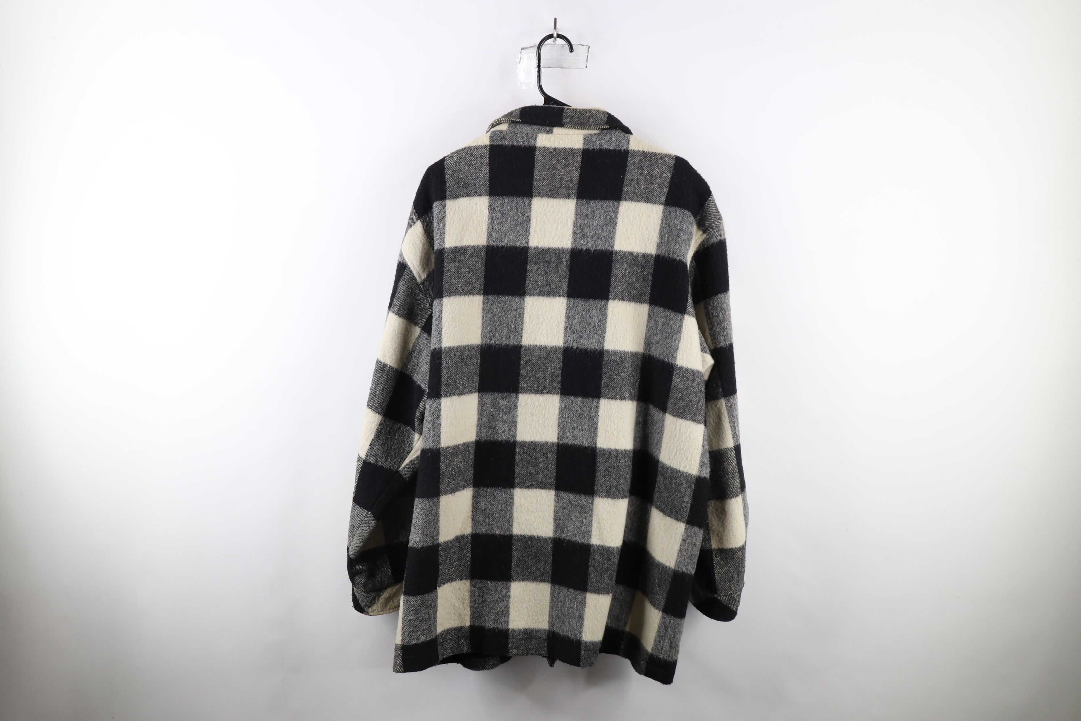 Vintage Vintage 60s 70s Streetwear Mackinaw Button Jacket Plaid USA Size US XXL / EU 58 / 5 - 15 Thumbnail