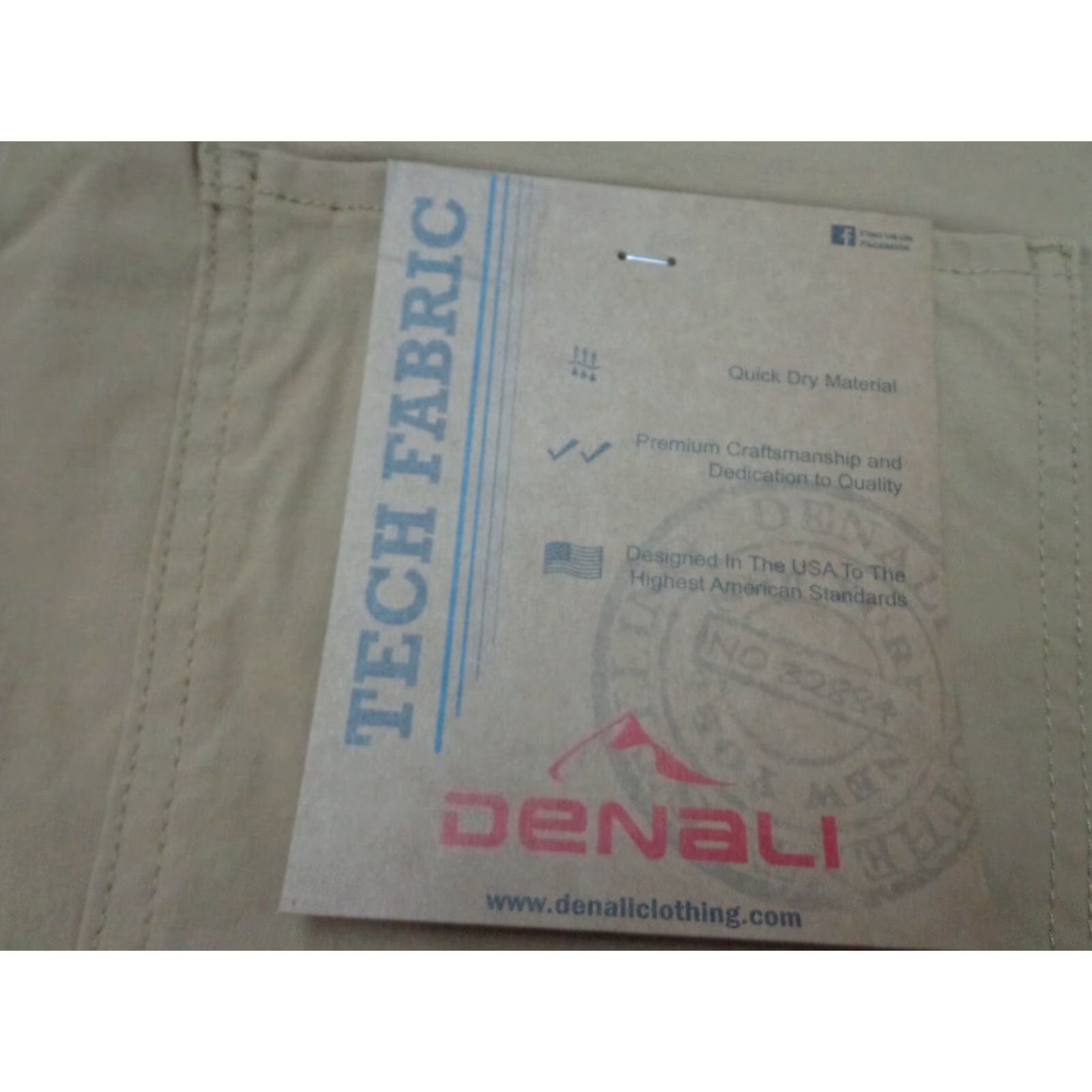 Vintage Denali Technical Stretch Pants Mens 36 Brown NWT 32in Straight Beige is not allowed; I will adjust within constraints. Size US 36 / EU 52 - 2 Thumbnail