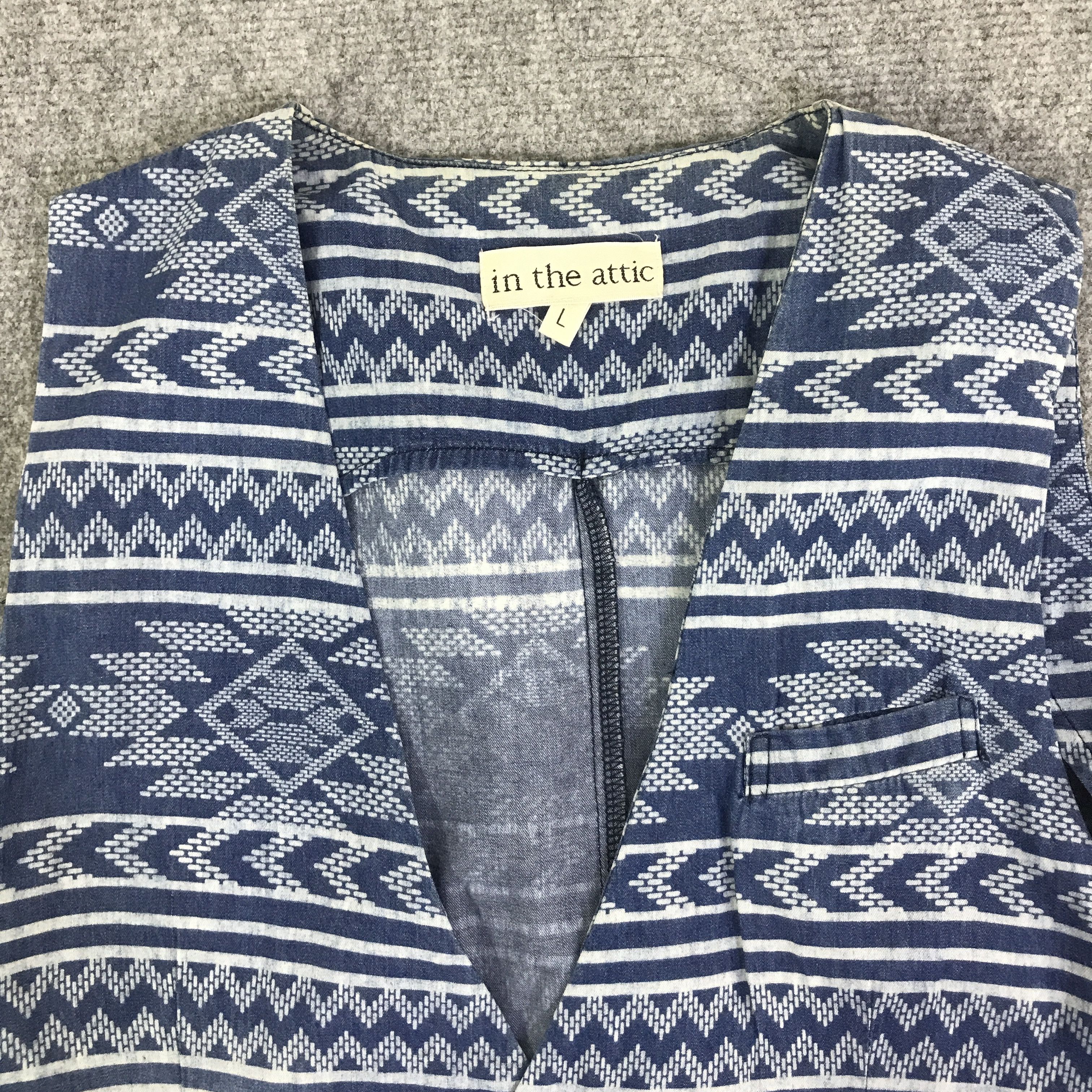 In The Attic IN THE ATTIC NAVAJO FADED DESIGN VESY JACKET K107B24 Size US S / EU 44-46 / 1 - 5 Thumbnail