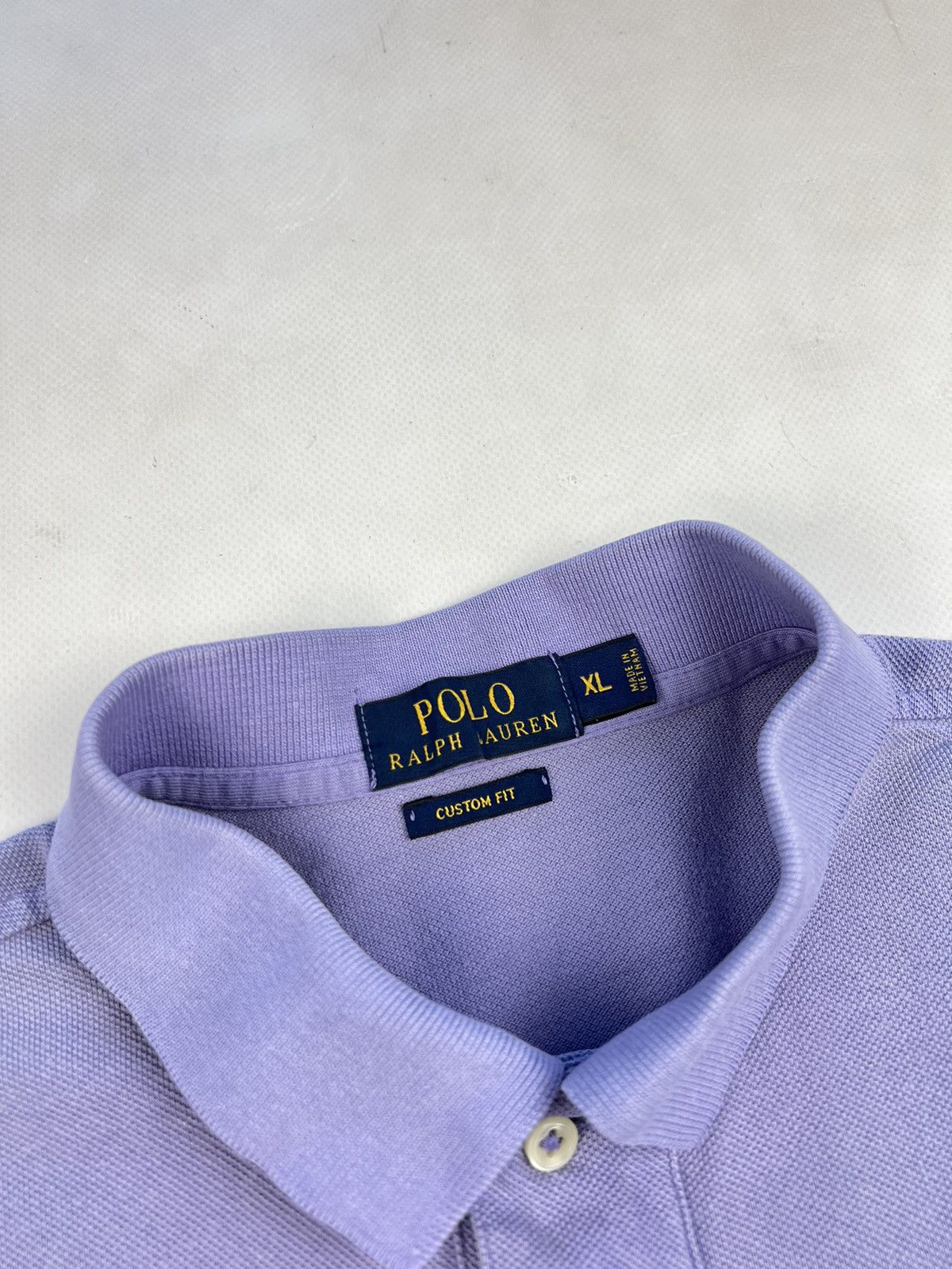 Designer × Polo Ralph Lauren Polo Ralph Lauren purple polo tee Y2K Size US XL / EU 56 / 4 - 3 Thumbnail
