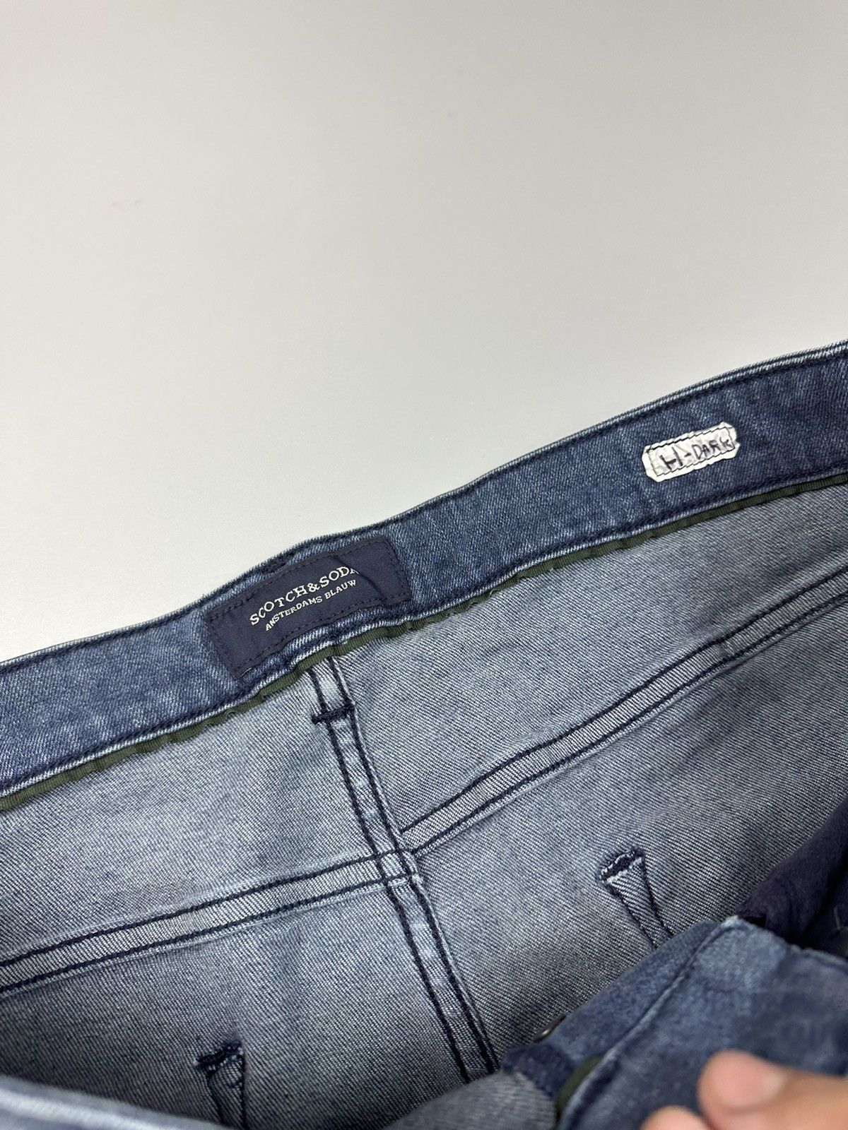 Scotch & Soda Scotch&soda Skinny Stretch Jeans Washed Blue Size US 31 - 5 Thumbnail