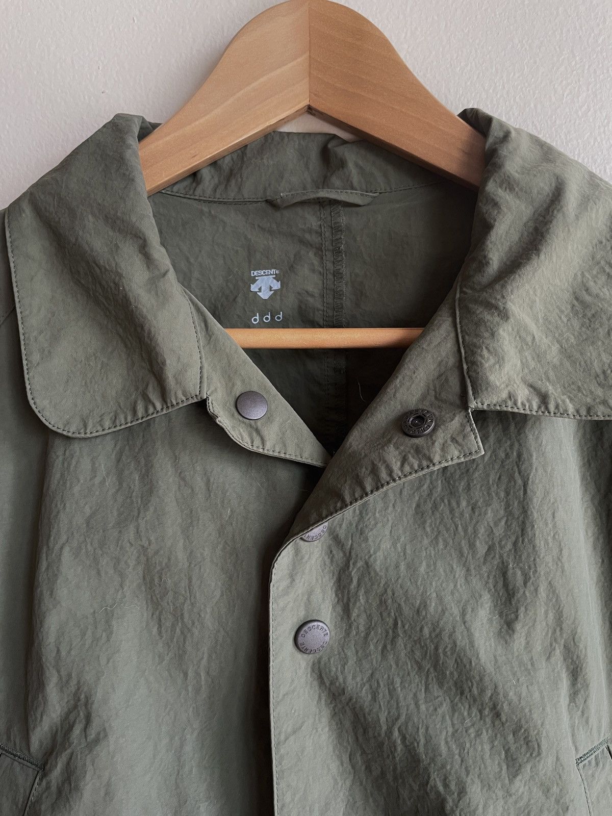 Descente Olive Water-resistant jacket Size M / US 6-8 / IT 42-44 - 3 Thumbnail