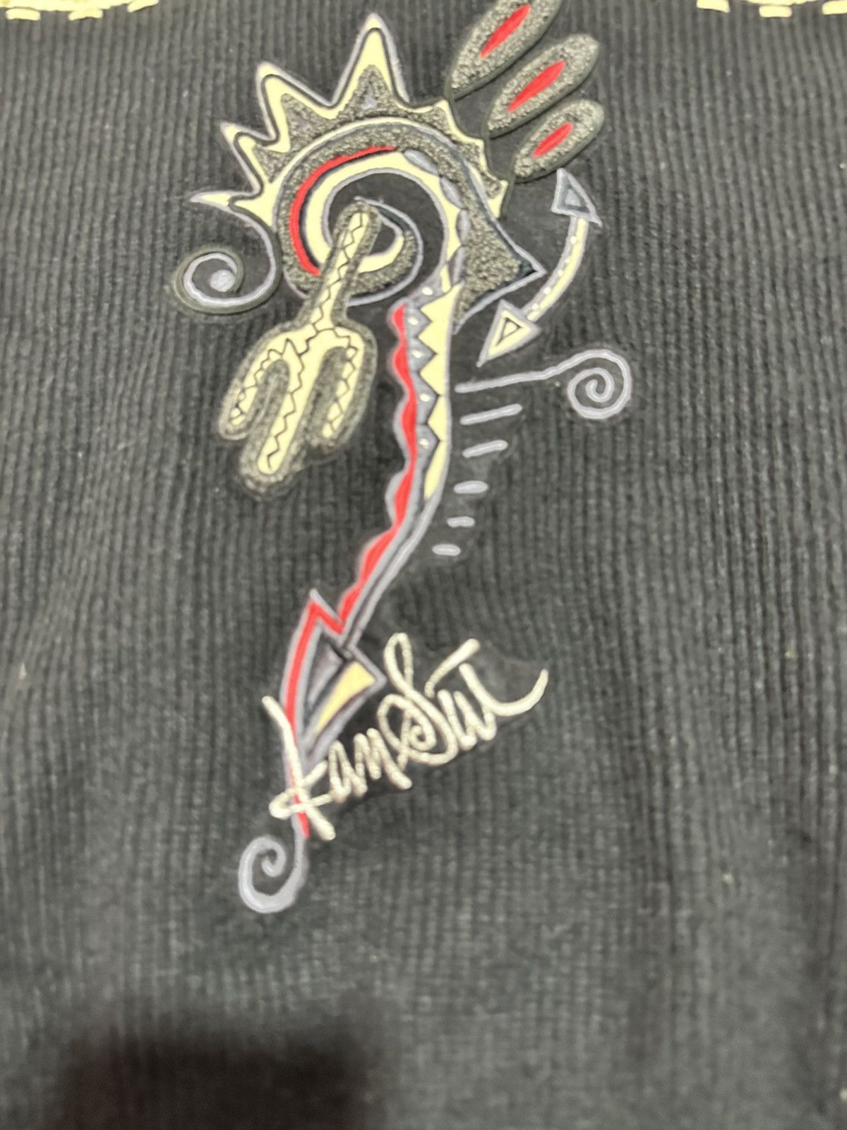 Kansai Yamamoto Kansai 02 wool sweater knitwear zipper hoodie Size US M / EU 48-50 / 2 - 5 Thumbnail