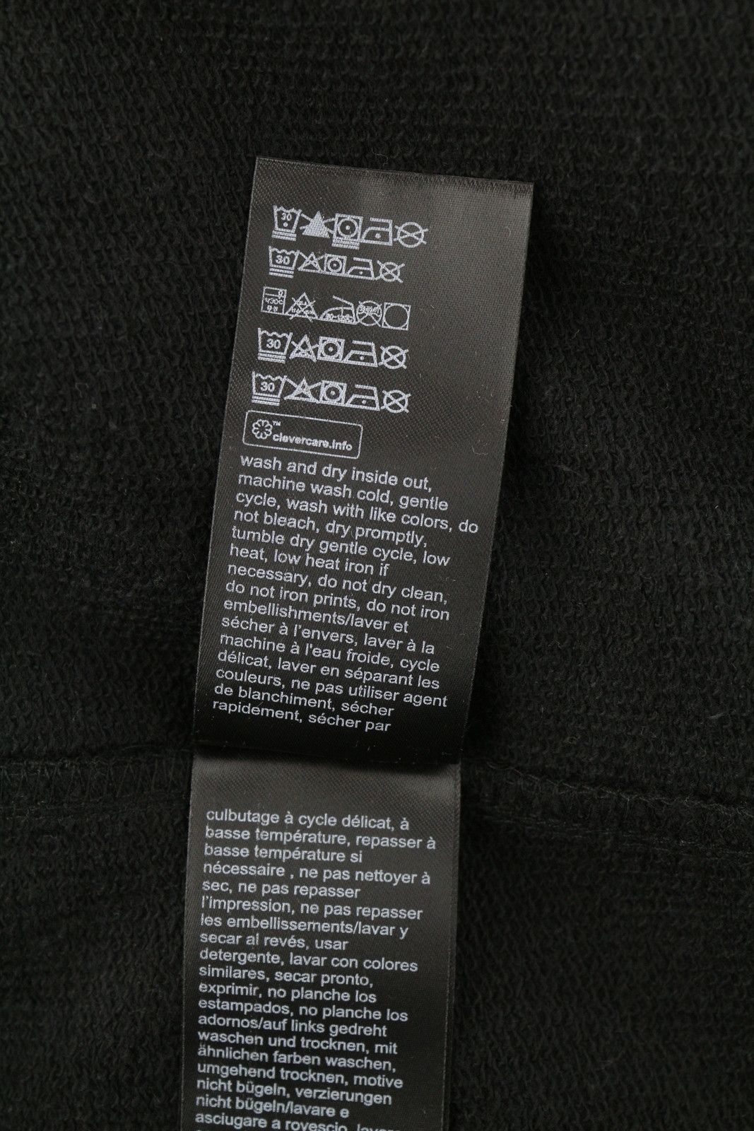 Calvin Klein XL Black Cotton Oversized Logo Pullover Hoodie 87449 Size US XL / EU 56 / 4 - 9 Thumbnail