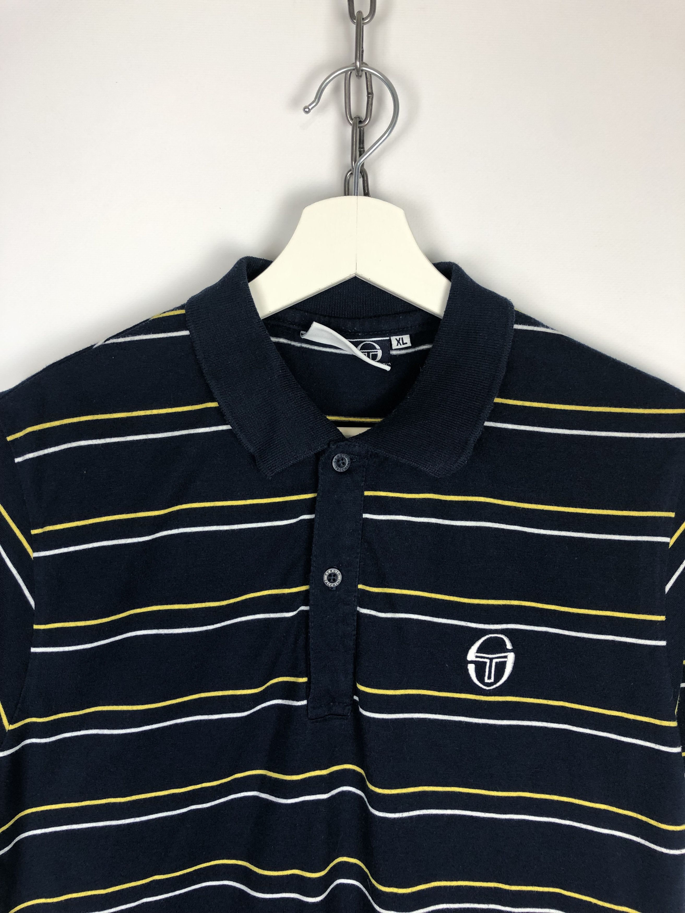Sergio Tacchini Sergio Tacchini Polo T-Shirt Small Logo size XL Size US XL / EU 56 / 4 - 2 Thumbnail