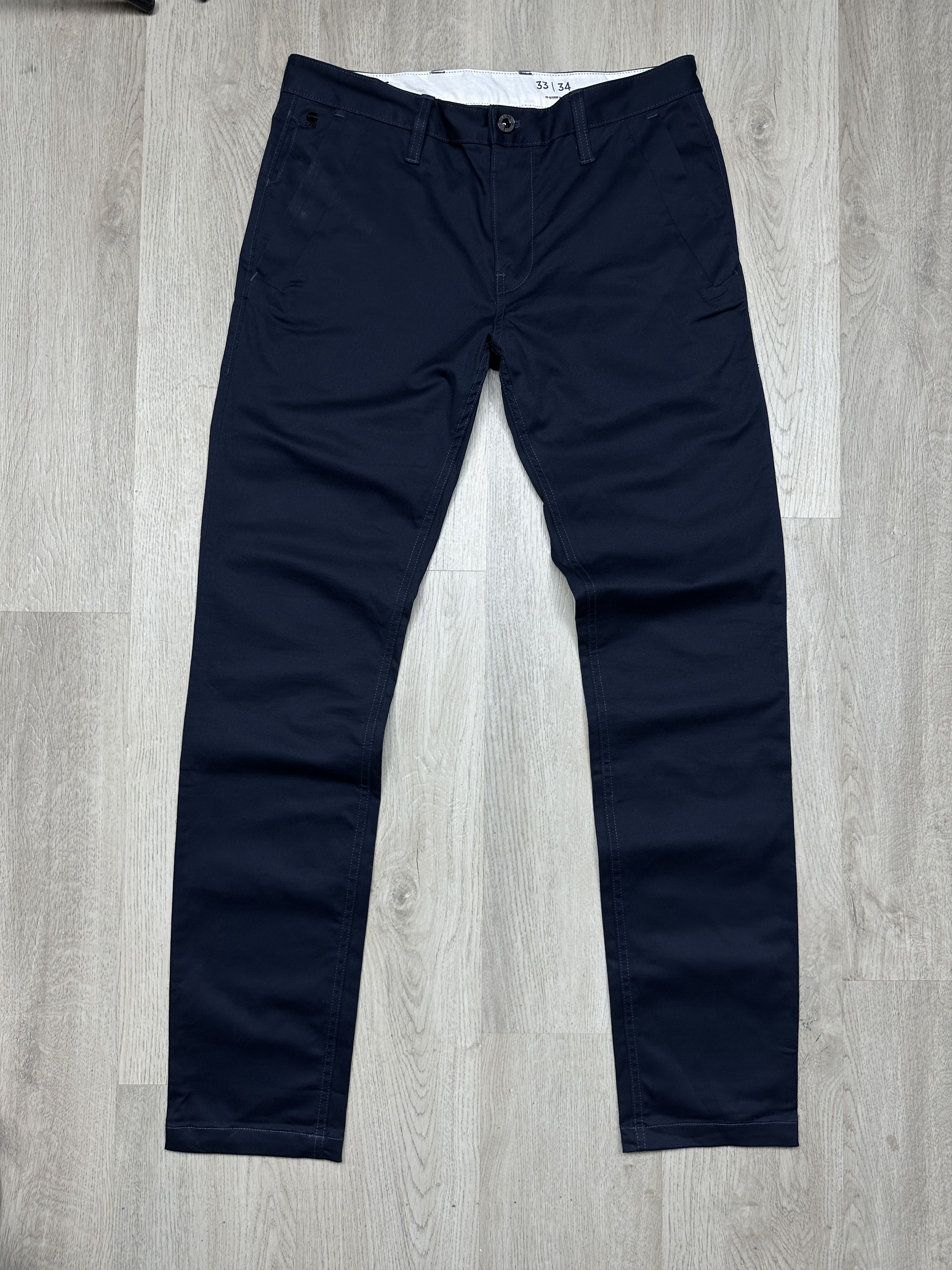 G-Star G Star Raw Mens Bronson Slim Chino Pants Size US 33 - 1 Thumbnail