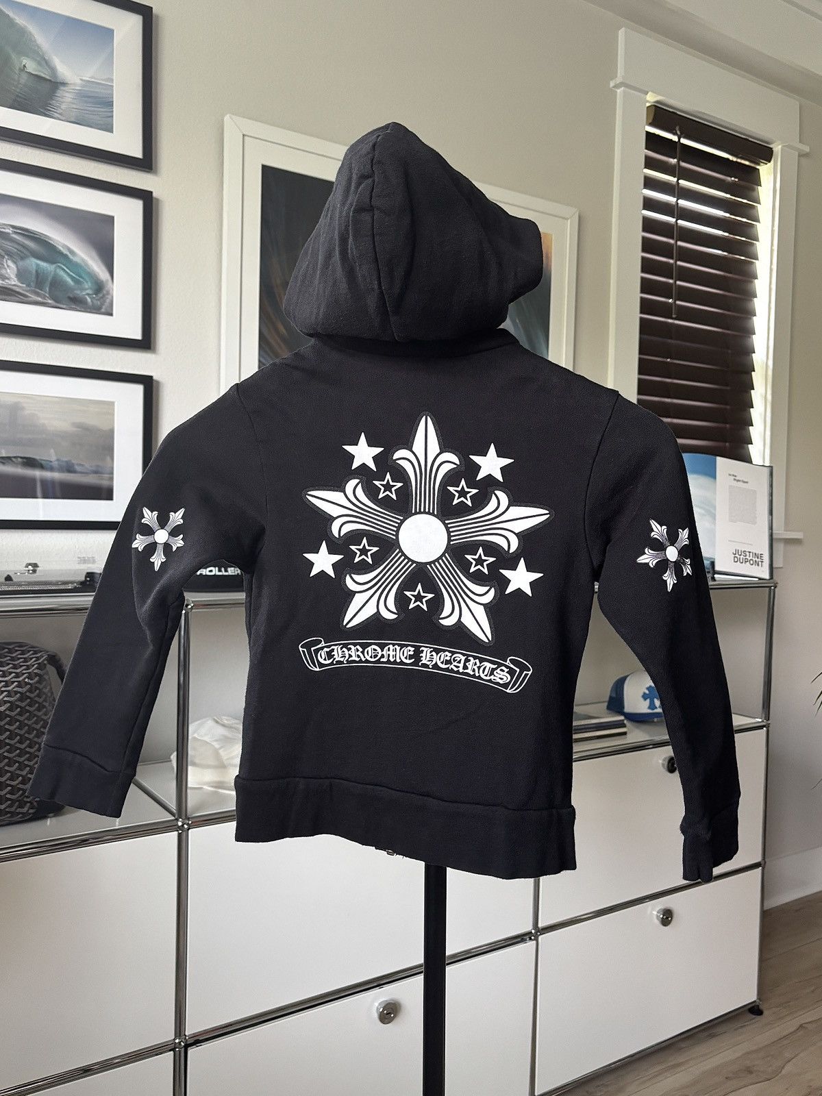 CHROME HEARTS ヴィンテージ 1990s Chrome Hearts Floral Zip-up Hoodie Vintage CH Drop Is Live