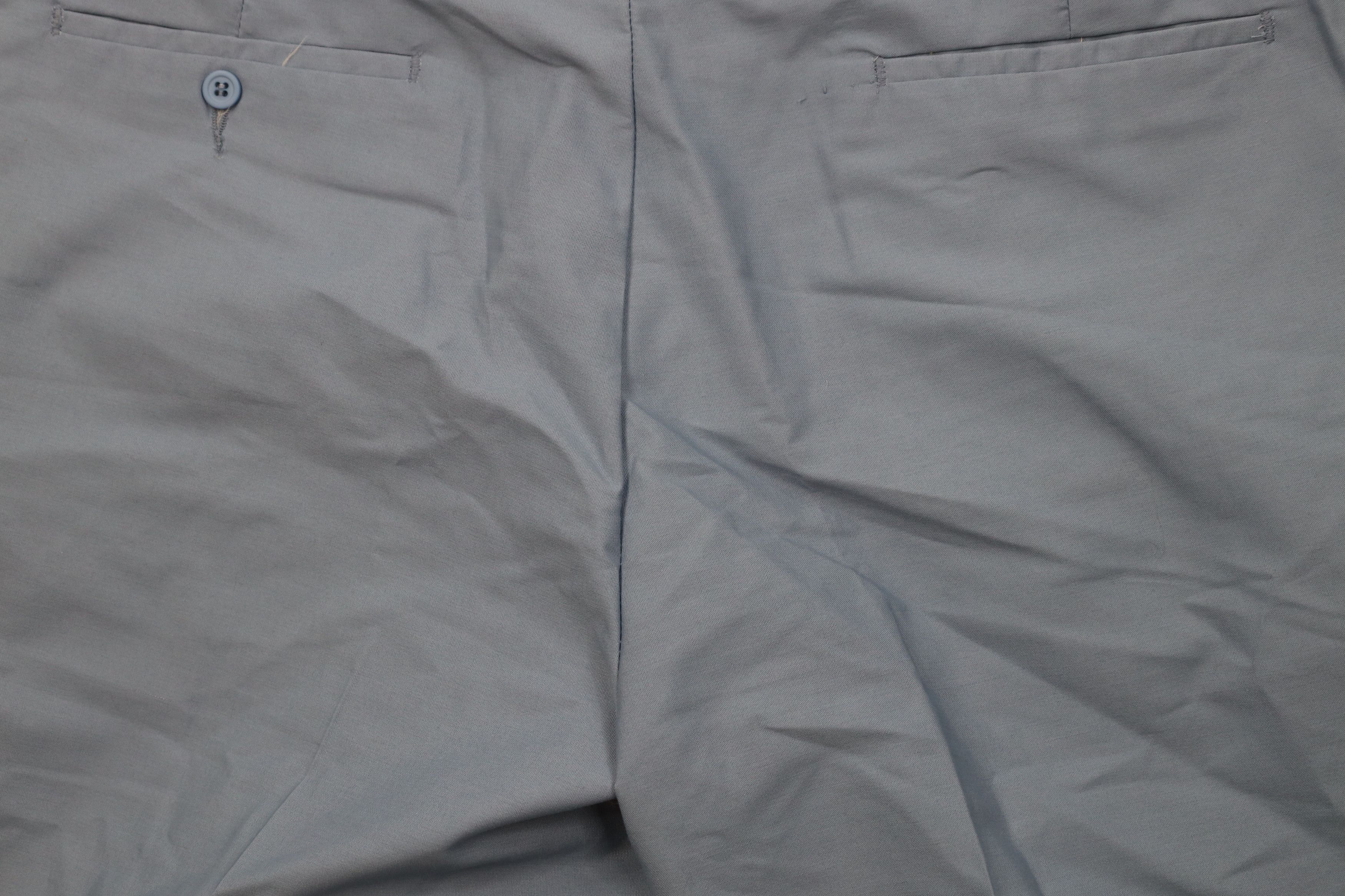 Vintage Vintage 70s Streetwear Above Knee Chino Shorts Light Blue Size US 34 / EU 50 - 9 Thumbnail