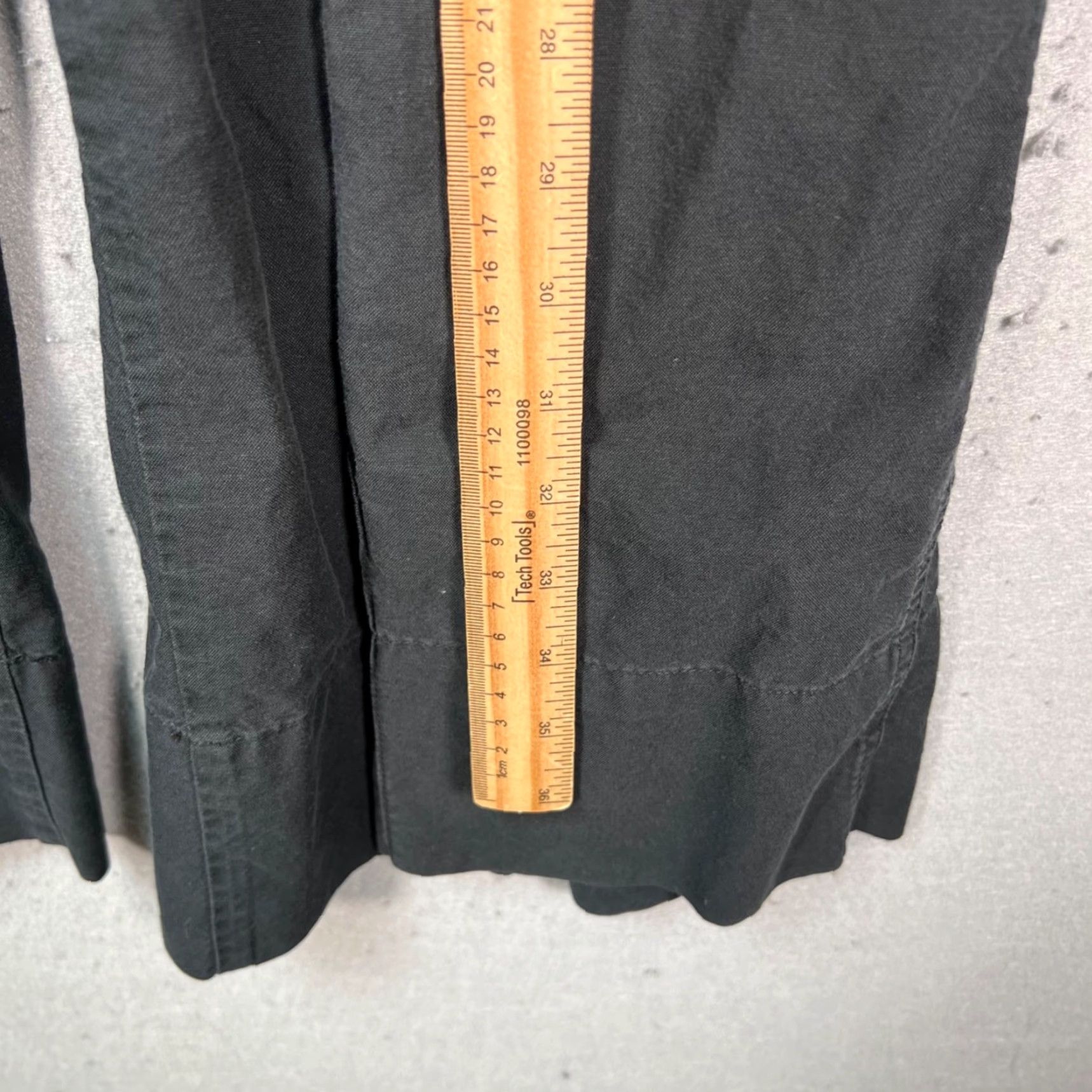 Uniqlo Uniqlo Womens Medium High-Waisted Wide-Leg Dark Gray Pants w/ Elastic Waistband Size 32" / US 10 / IT 46 - 6 Thumbnail