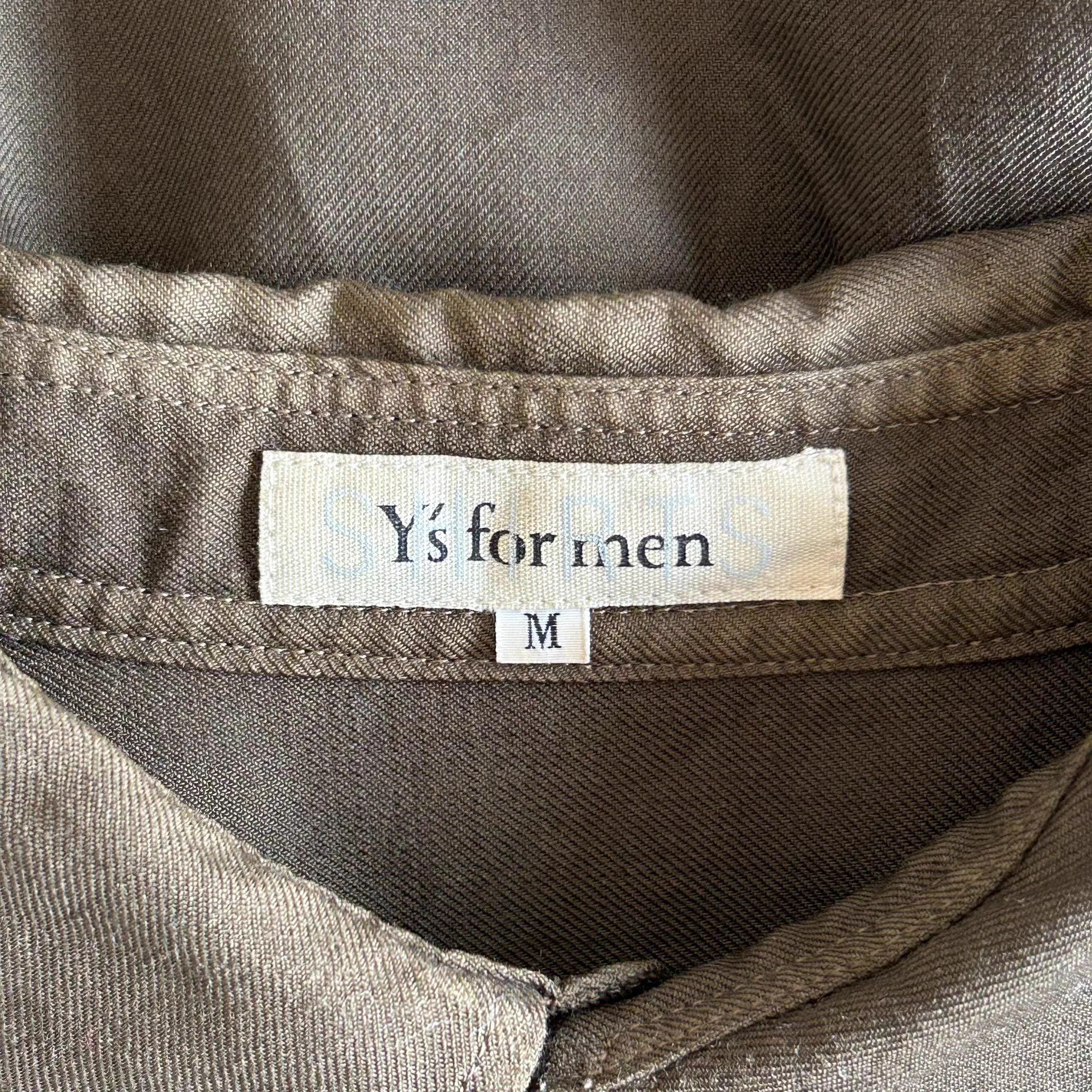 Yohji Yamamoto Yohji Yamamoto 90s Olive Green Wool Shirt K4 Size US M / EU 48-50 / 2 - 5 Thumbnail