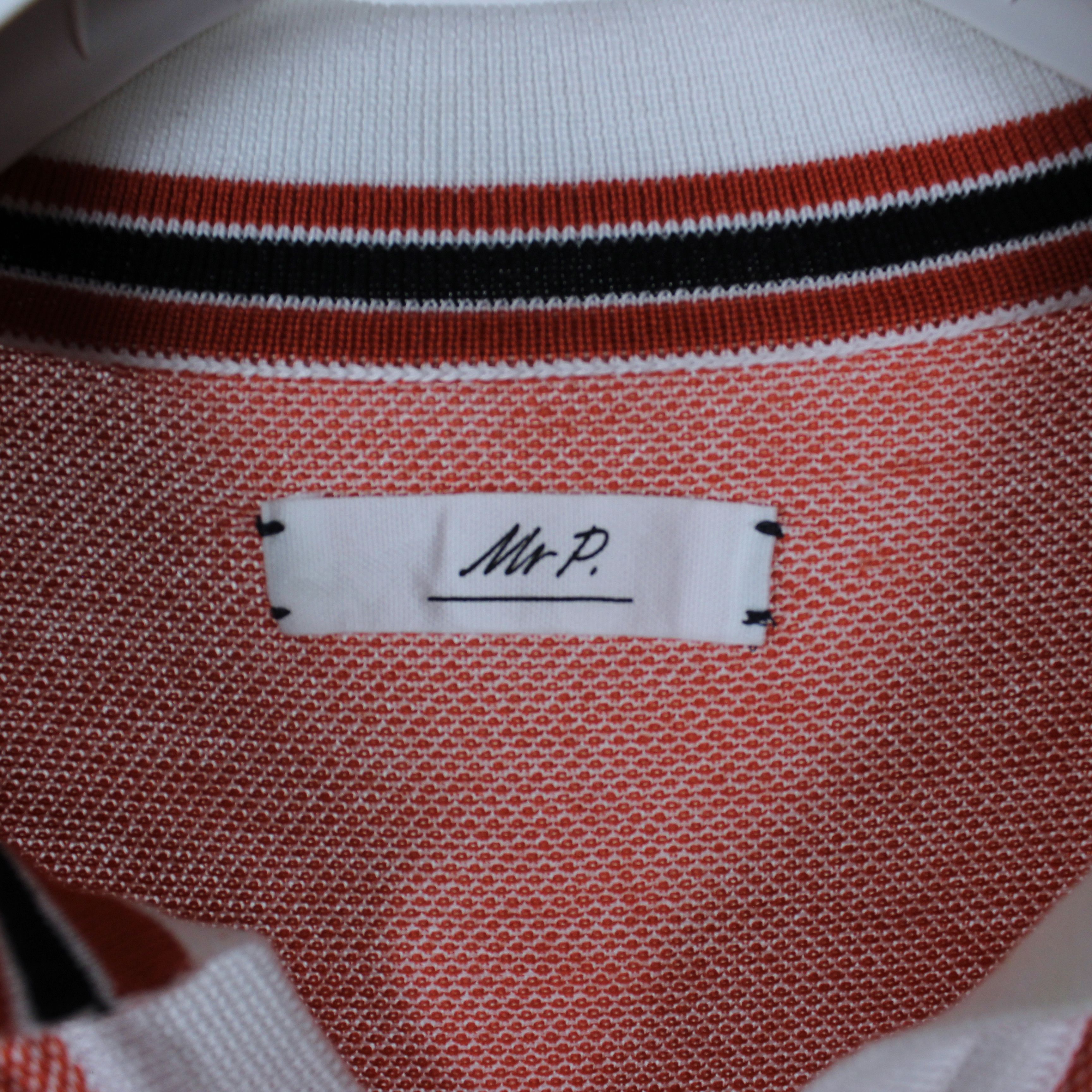 Mr P. Mr p Polo shirt men orange s Size US S / EU 44-46 / 1 - 4 Thumbnail