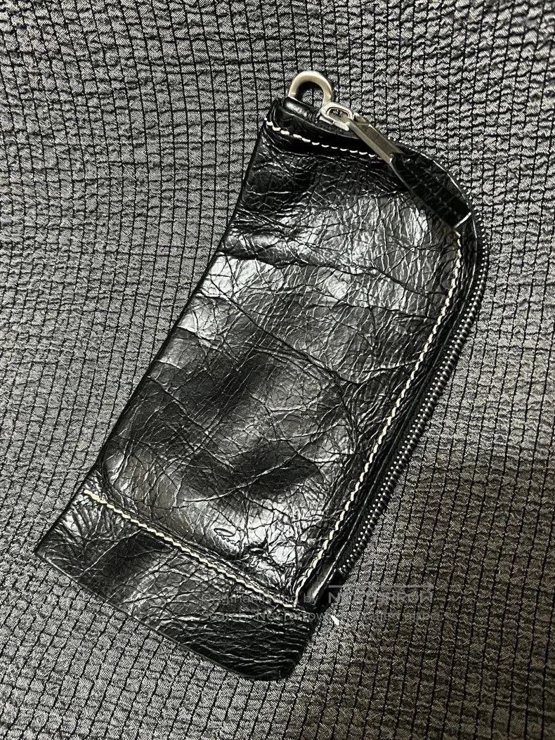 Rick Owens rick owens black leather card holder bag . Size ONE SIZE - 2 Thumbnail