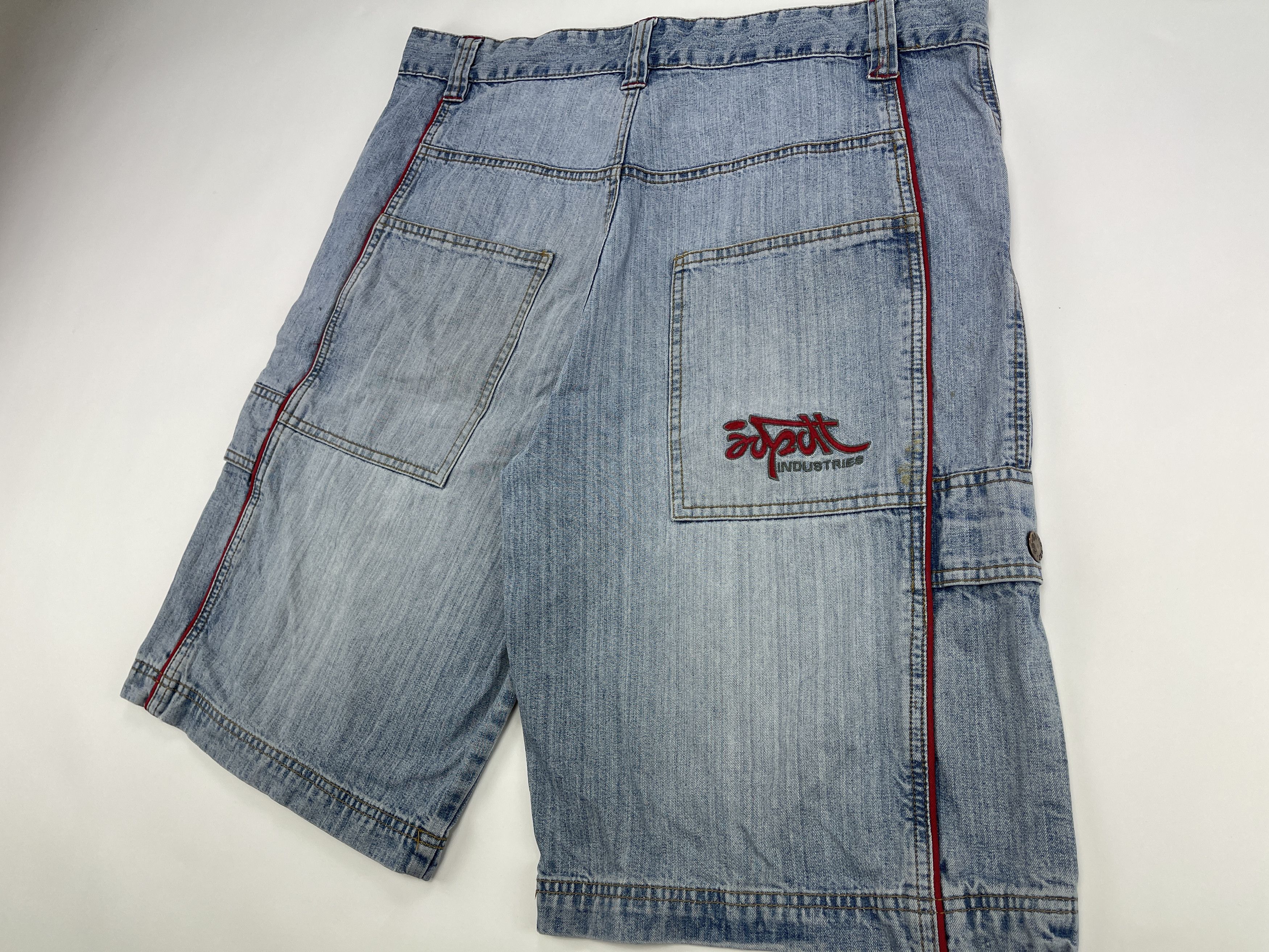 Other IDPDT jeans shorts, Independent, vintage baggy denim, 90s 36 Size US 36 / EU 52 - 4 Thumbnail