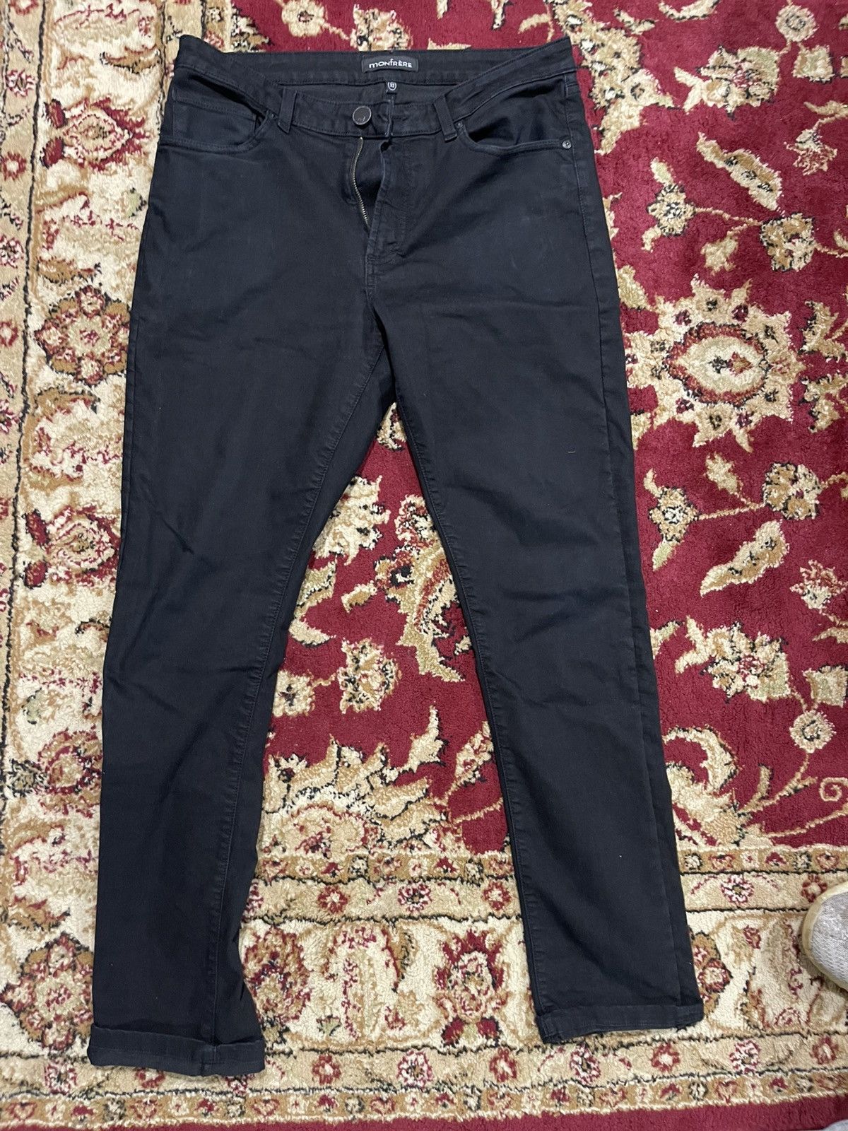 Black Noir Monfrere Dinero Jeans