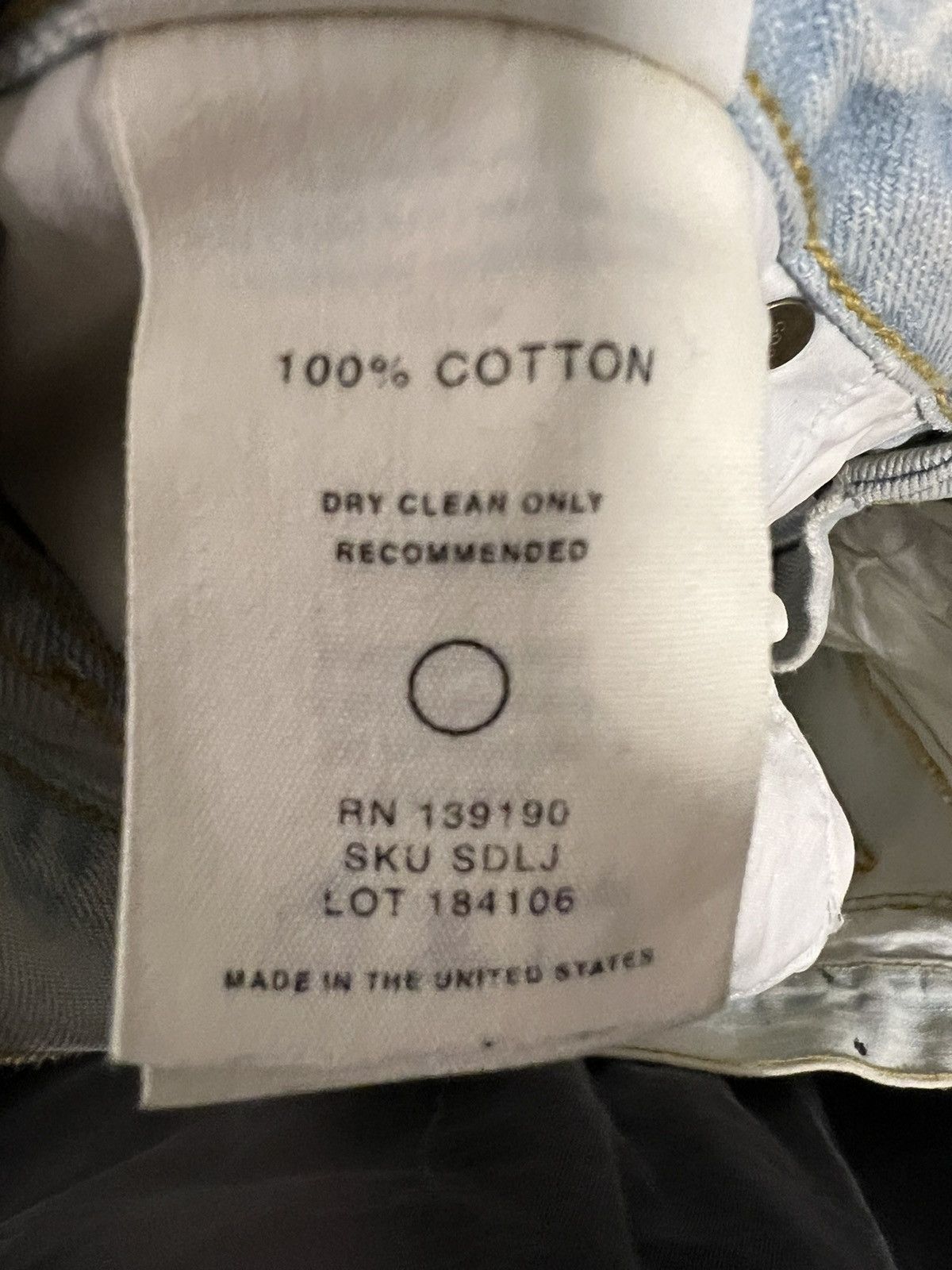 Fear of God Fear of god 5th collection slim zip jeans Size US 32 / EU 48 - 14 Thumbnail