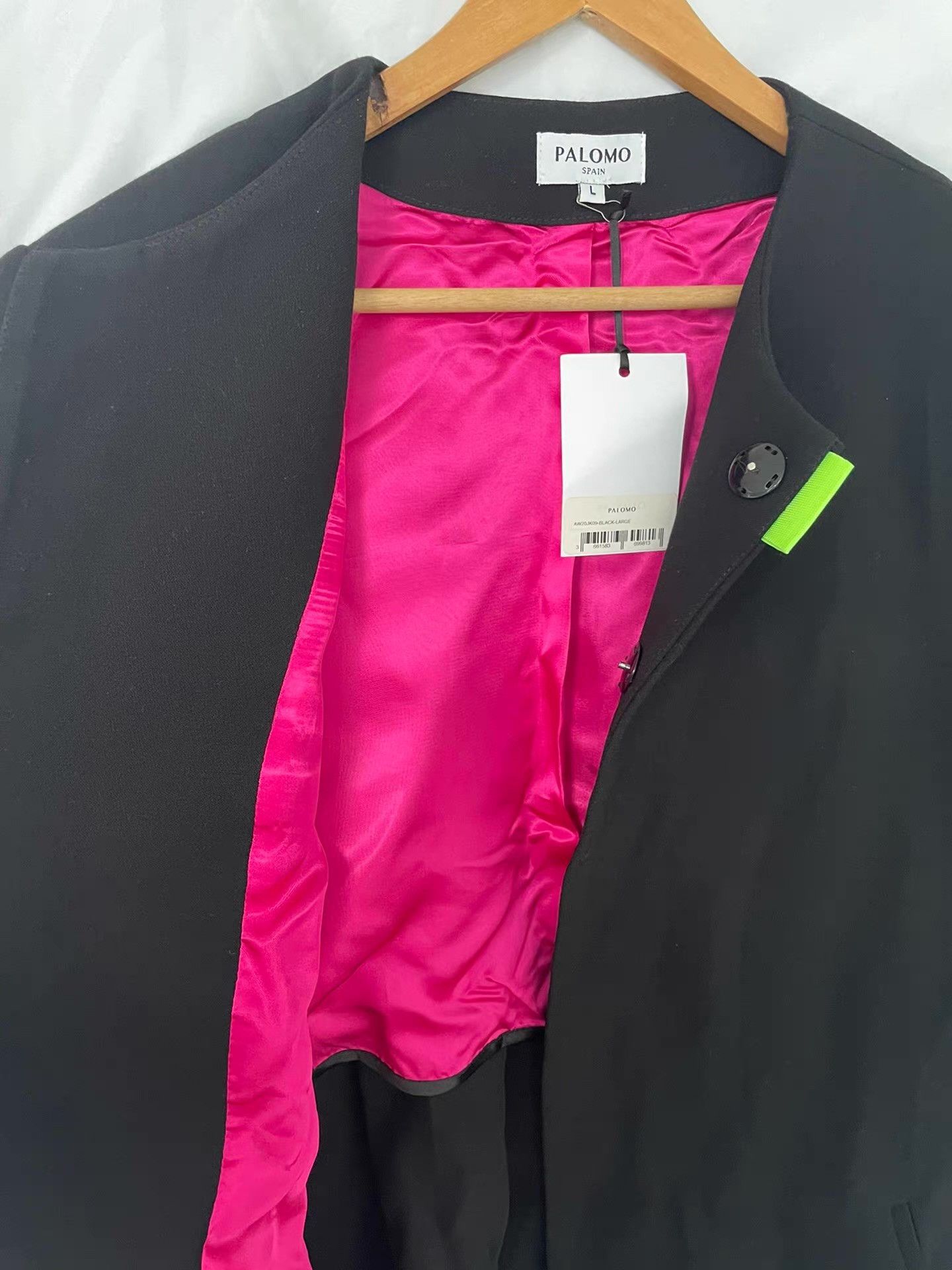 Palomo Spain Palomo Spain Wide-Shoulder Blazer Ｑ21 Size 50R - 3 Thumbnail