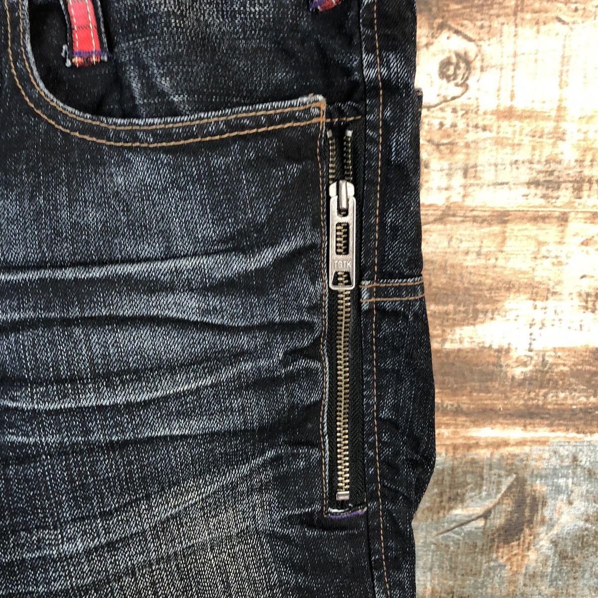 Takeo Kikuchi DLL Takeo Kikuchi Blue Denim Pants #C241 Size US 32 / EU 48 - 8 Thumbnail