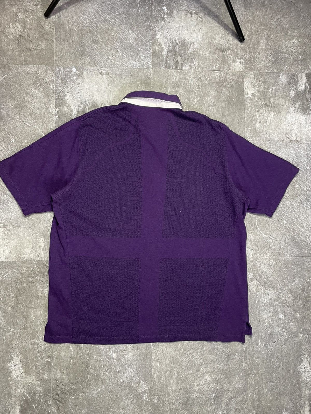 Nike Vintage Nike Rugby Jersey England O2 Purple Rare Size XL Size US XL / EU 56 / 4 - 3 Thumbnail