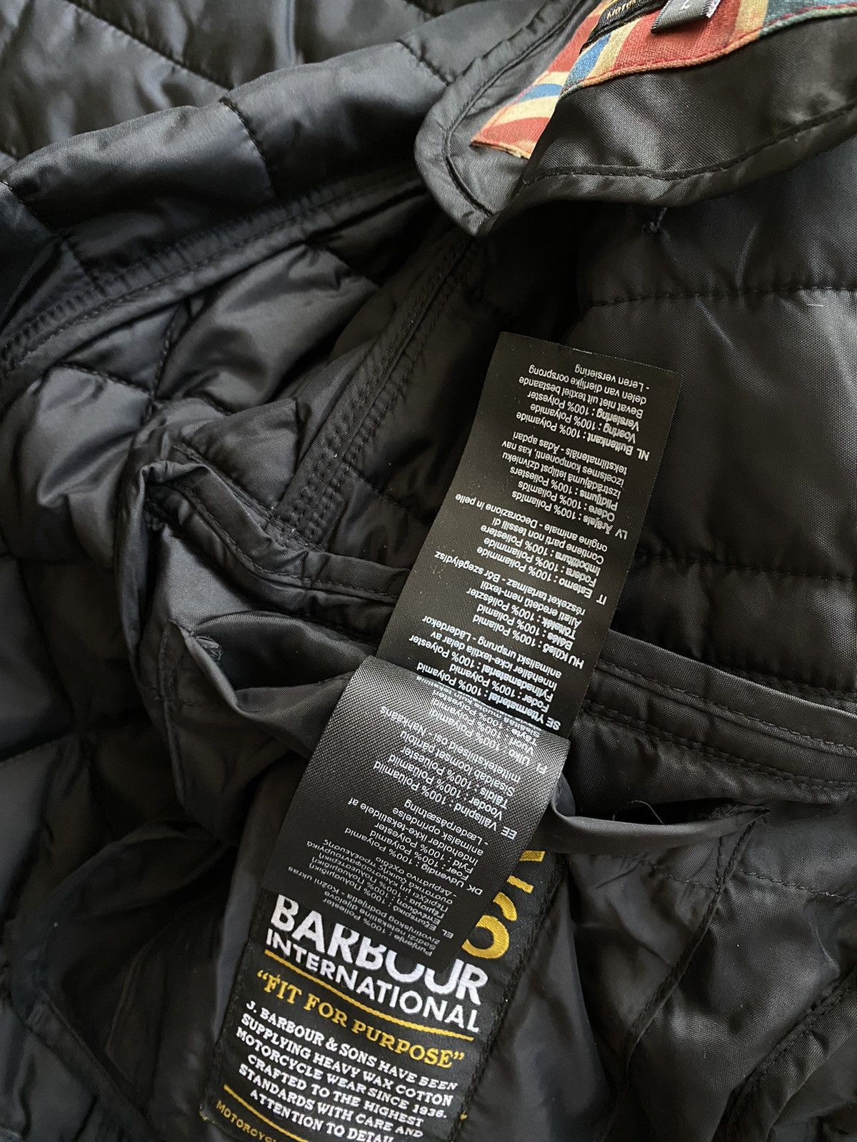 Barbour Barbour International Caliper Quilted TR Jacket Size US L / EU 52-54 / 3 - 12 Thumbnail