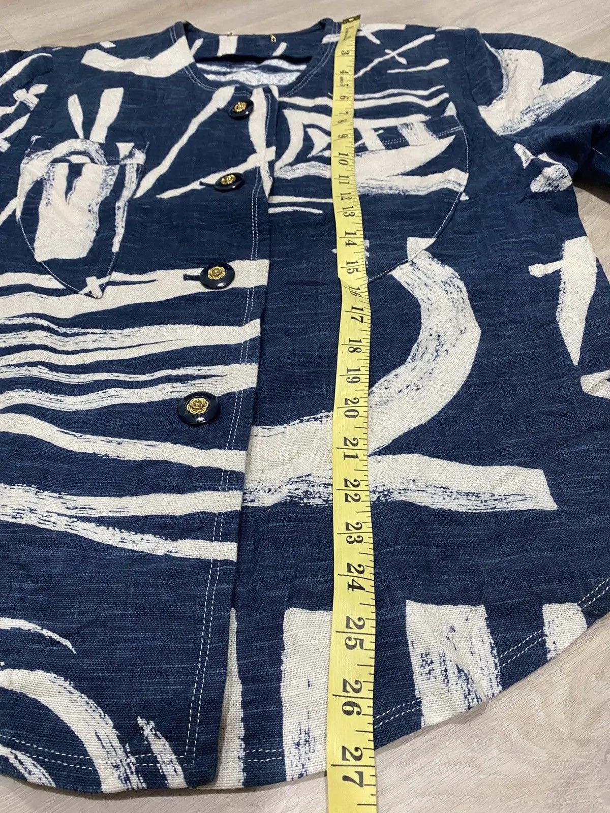 Japanese Brand Jeans Abstract pattern style shirt Size S / US 4 / IT 40 - 12 Thumbnail