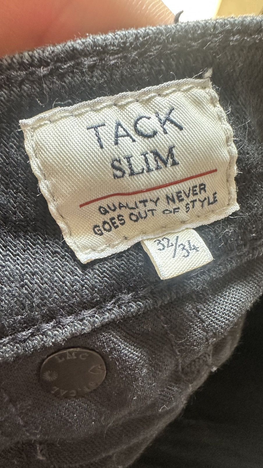 Levi's Made & Crafted Levi’s Made & Crafted Tack Slim 32x31 gray denim Size US 32 / EU 48 - 8 Thumbnail