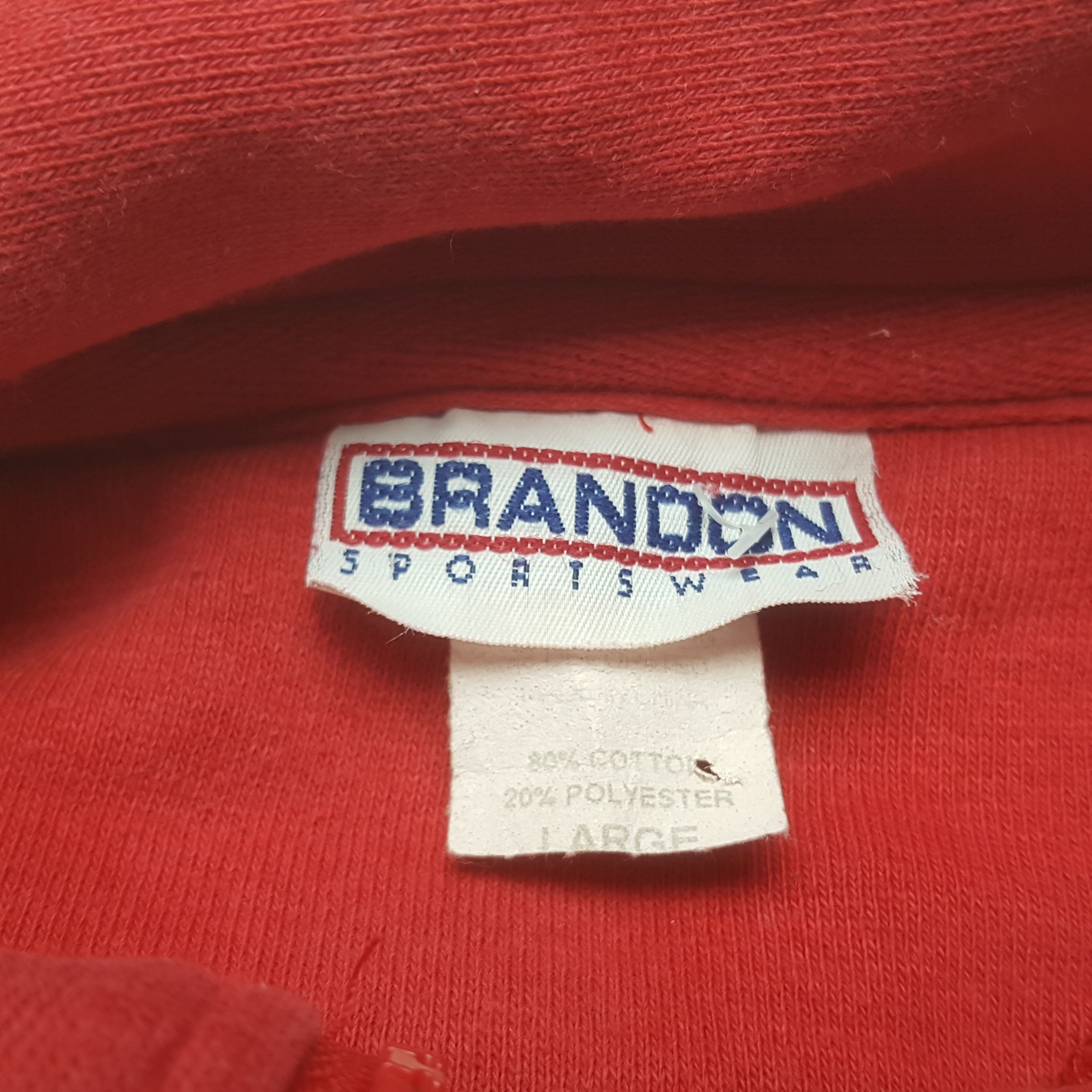 NHL Vintage Red Wings Hockey Team Half Zipper Sweatshirt Size US L / EU 52-54 / 3 - 4 Thumbnail