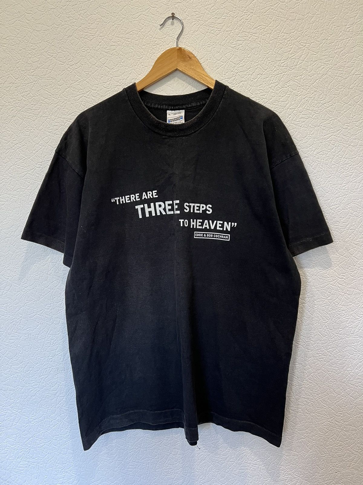 Band Tees There are THREE Steps to heaven T Shirt Rare 90’s Vintage Size US XL / EU 56 / 4 - 1 Thumbnail