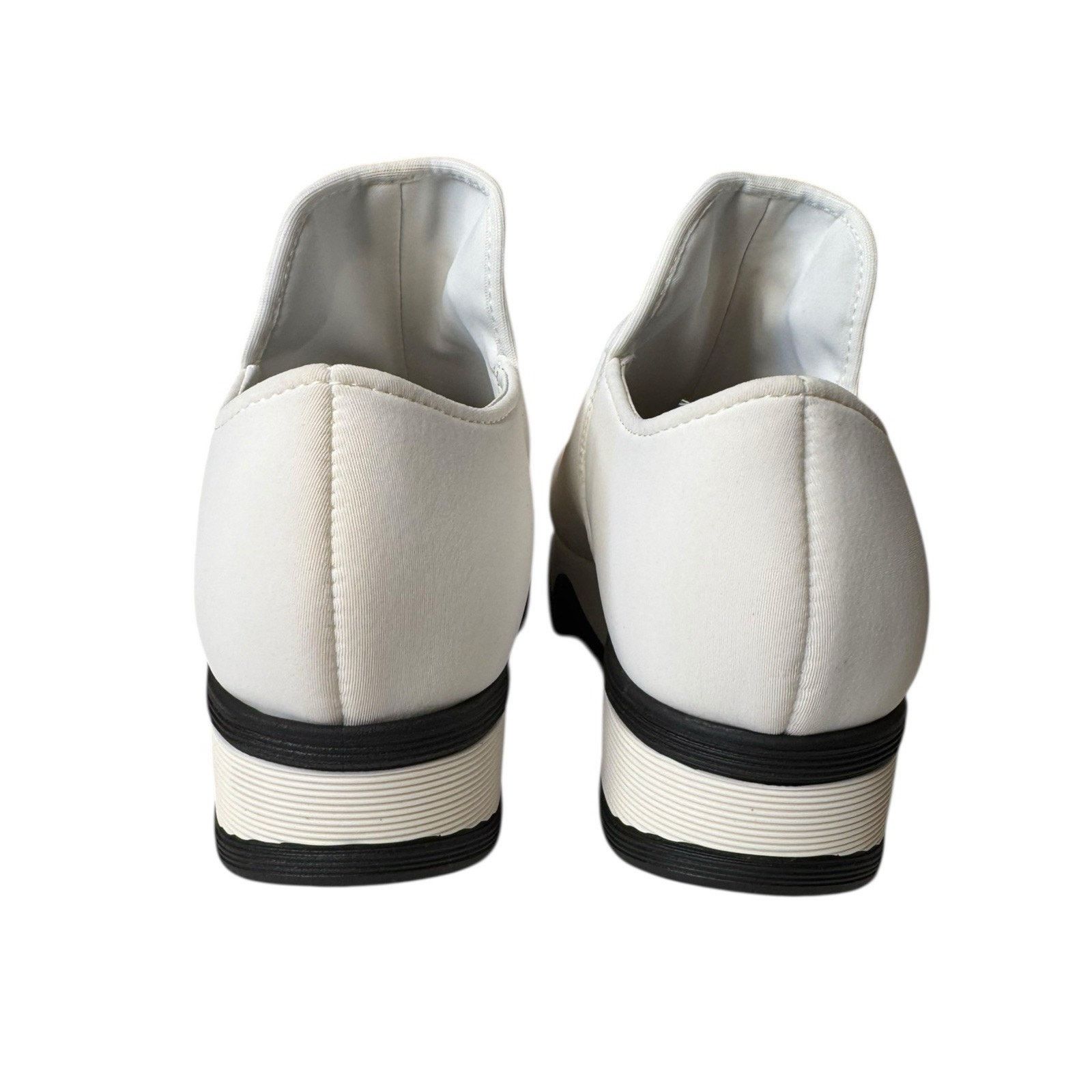 Other iRi NYC WES White Neoprene Streetwear Sneakers Unisex Size US 9.5 / IT 39.5 - 4 Thumbnail