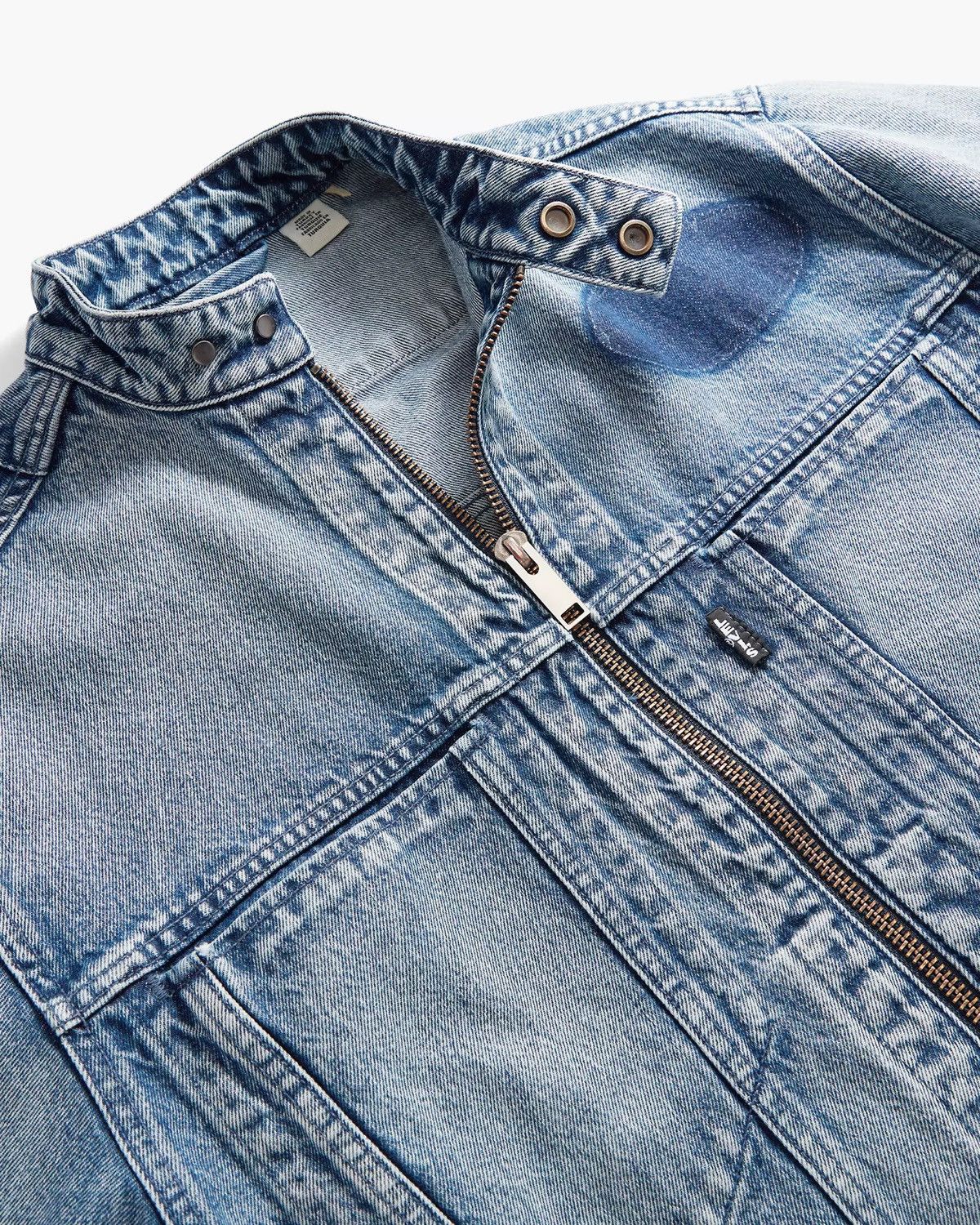 Ambush Design DDP New AMBUSH X LEVI’S Denim Moto Biker Jacket XL Size US XL / EU 56 / 4 - 3 Thumbnail