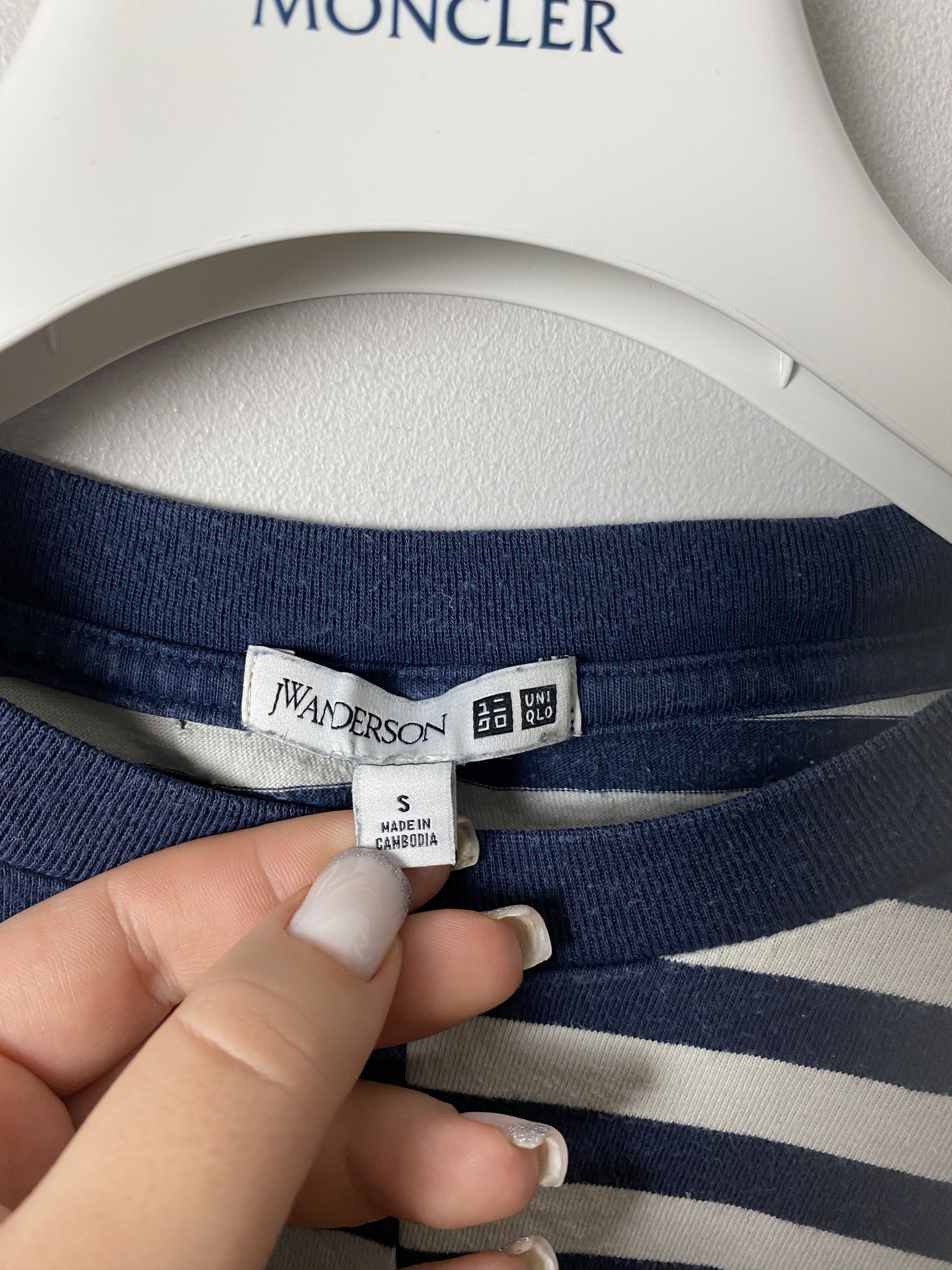 JW Anderson × Uniqlo Uniqlo x J.W. Anderson striped t-shirt tee Size US S / EU 44-46 / 1 - 4 Thumbnail