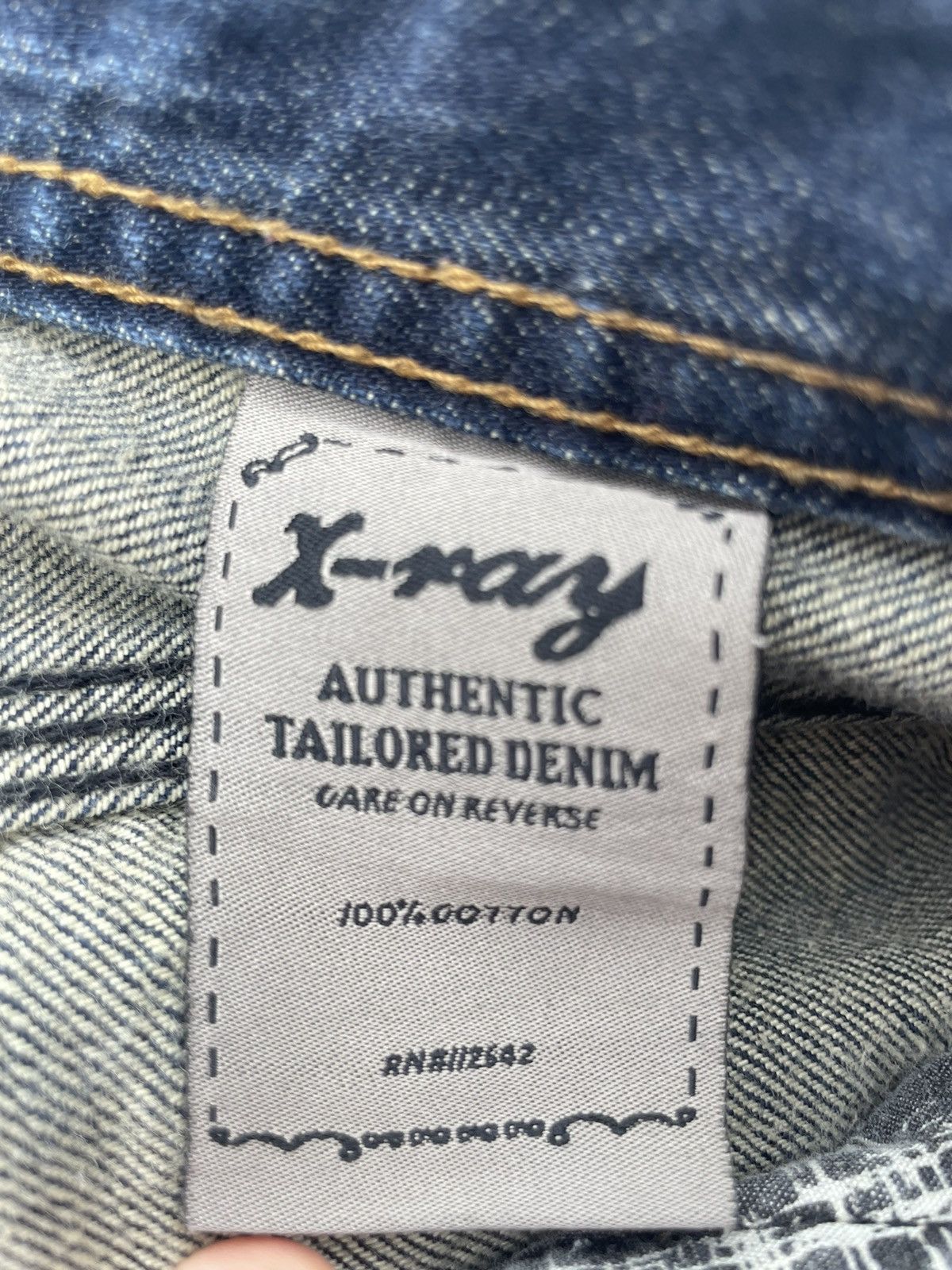 Vintage × Xray Footwear X-ray Distressed Vintage Jeans Size US 40 / EU 56 - 11 Thumbnail