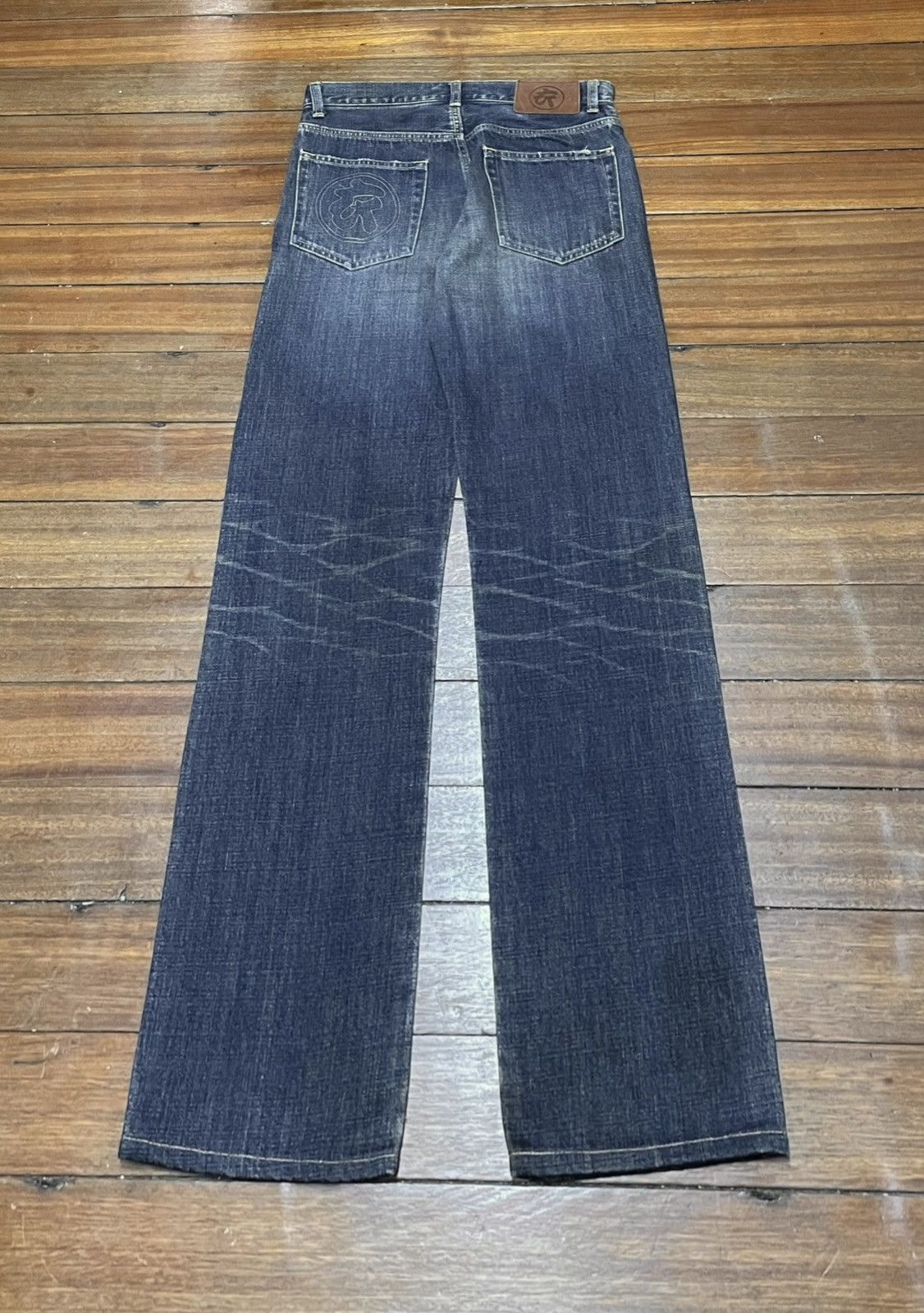 Other Rare Design Vintage Japanese Brand Sukajan Jeans 1990s Size US 28 / EU 44 - 2 Thumbnail