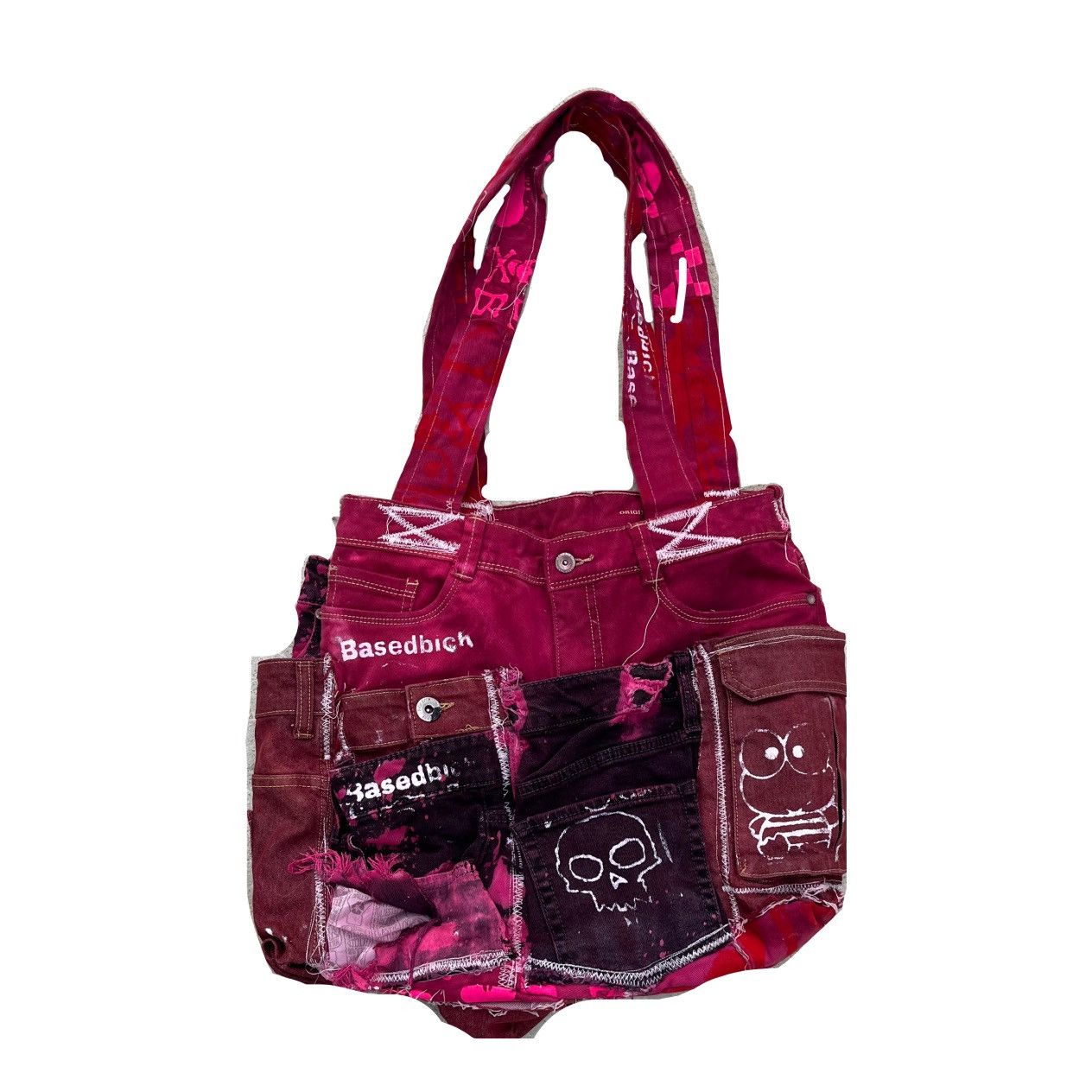 Other Basedbich 1of1 Jean cargo pockets tote Size ONE SIZE - 1 Thumbnail
