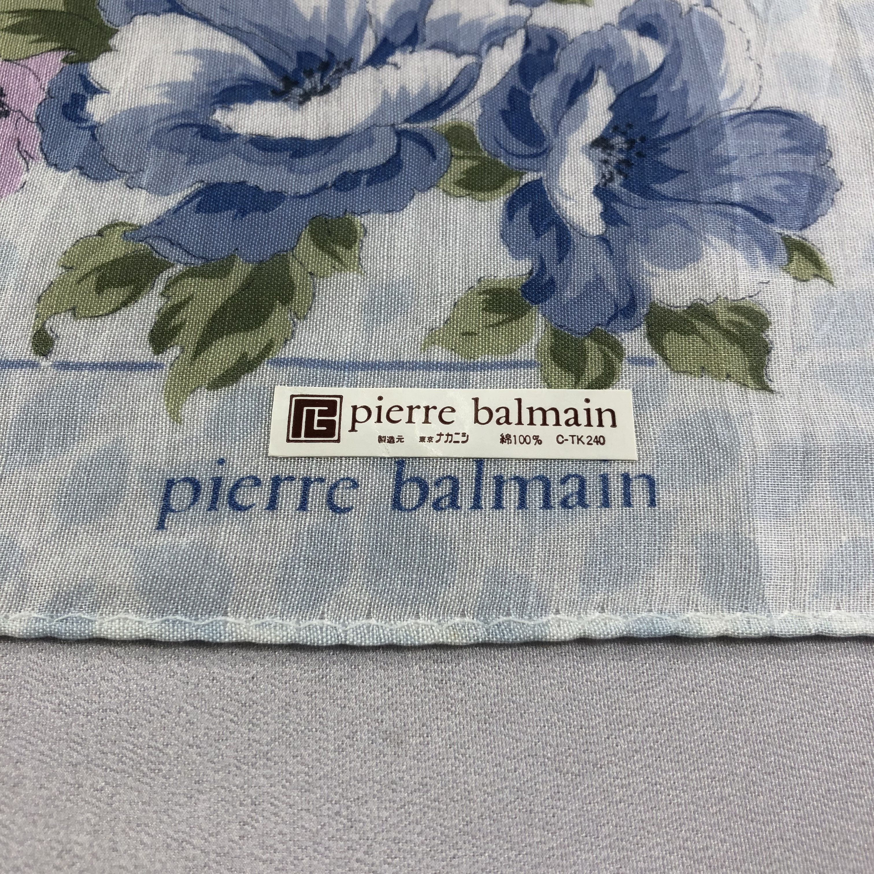 Pierre Balmain Pierre Balmain Handkerchief Neckerchief Bandana H1629 Size ONE SIZE - 4 Thumbnail