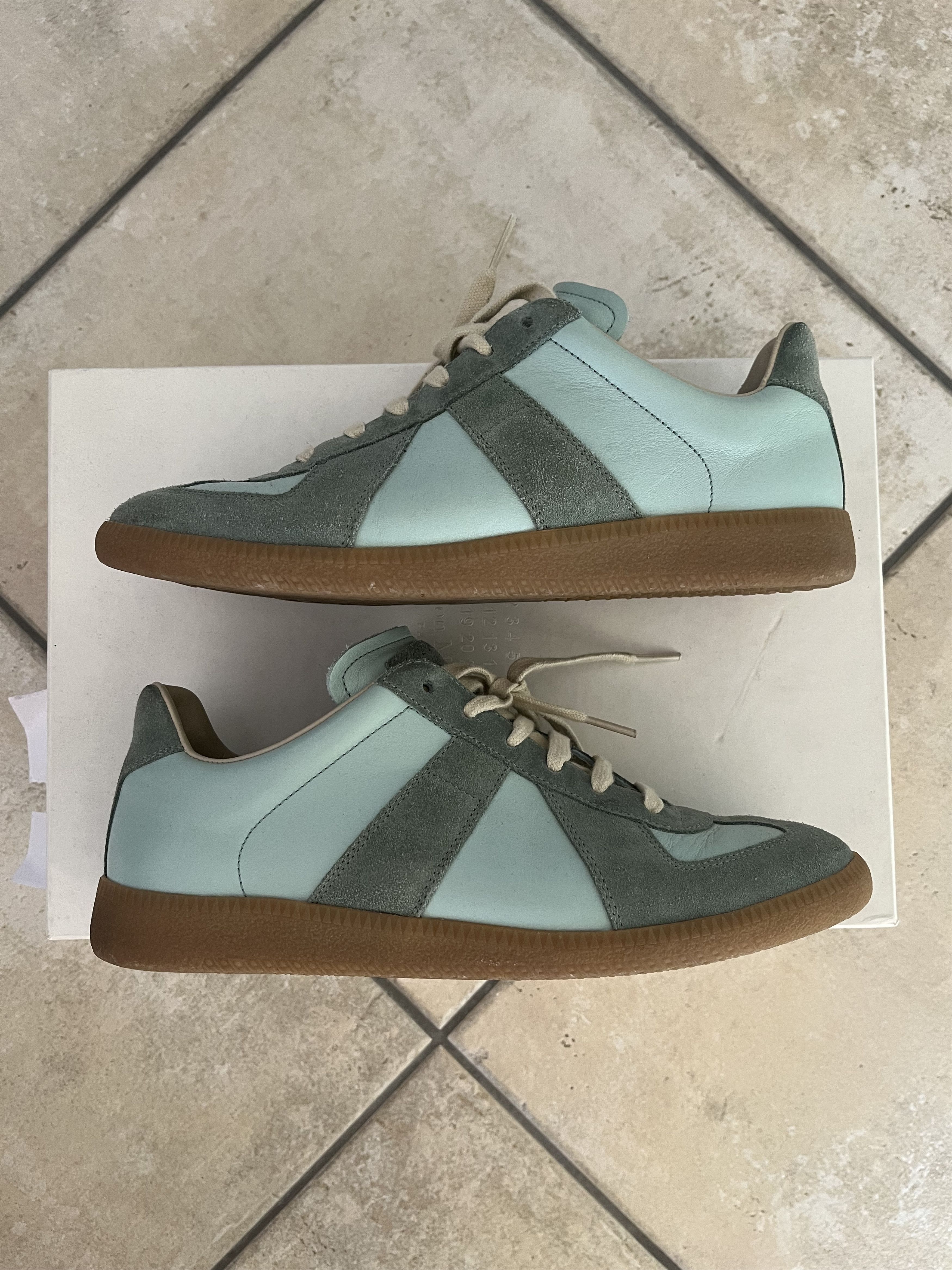 Maison Margiela Maison Margiela Replica GAT “Turquoise” Size US 7 / EU 40 - 1 Thumbnail