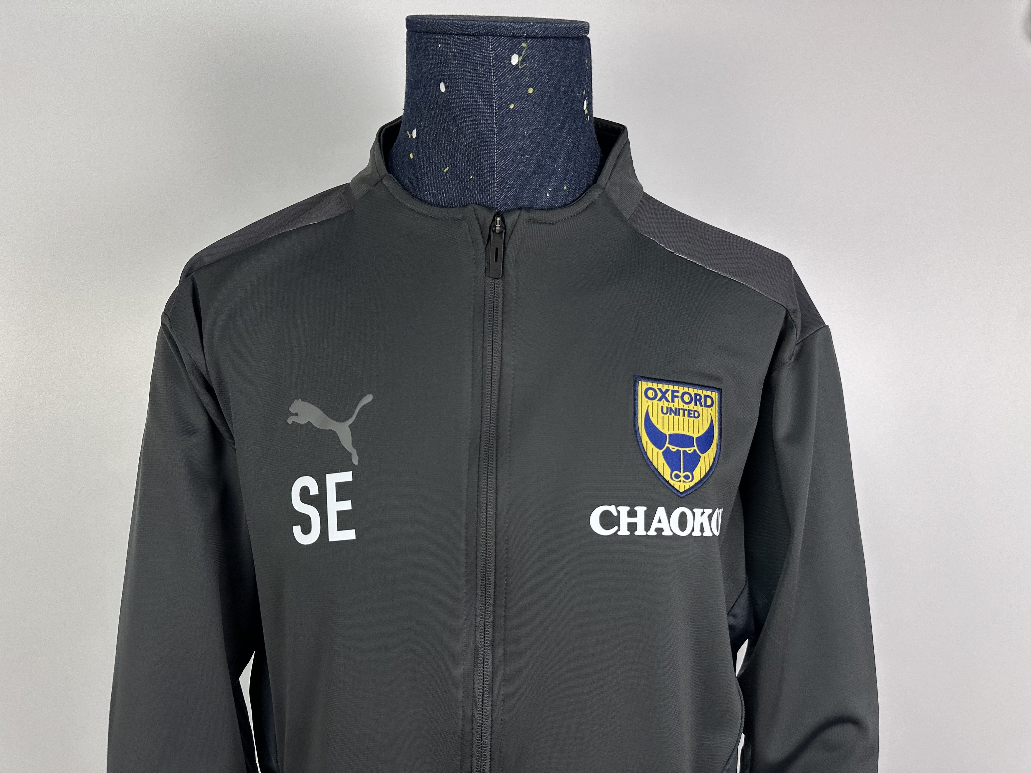 Puma Oxford United Training Jacket Long Sleeve Zip Puma Mens Size US XL / EU 56 / 4 - 5 Thumbnail