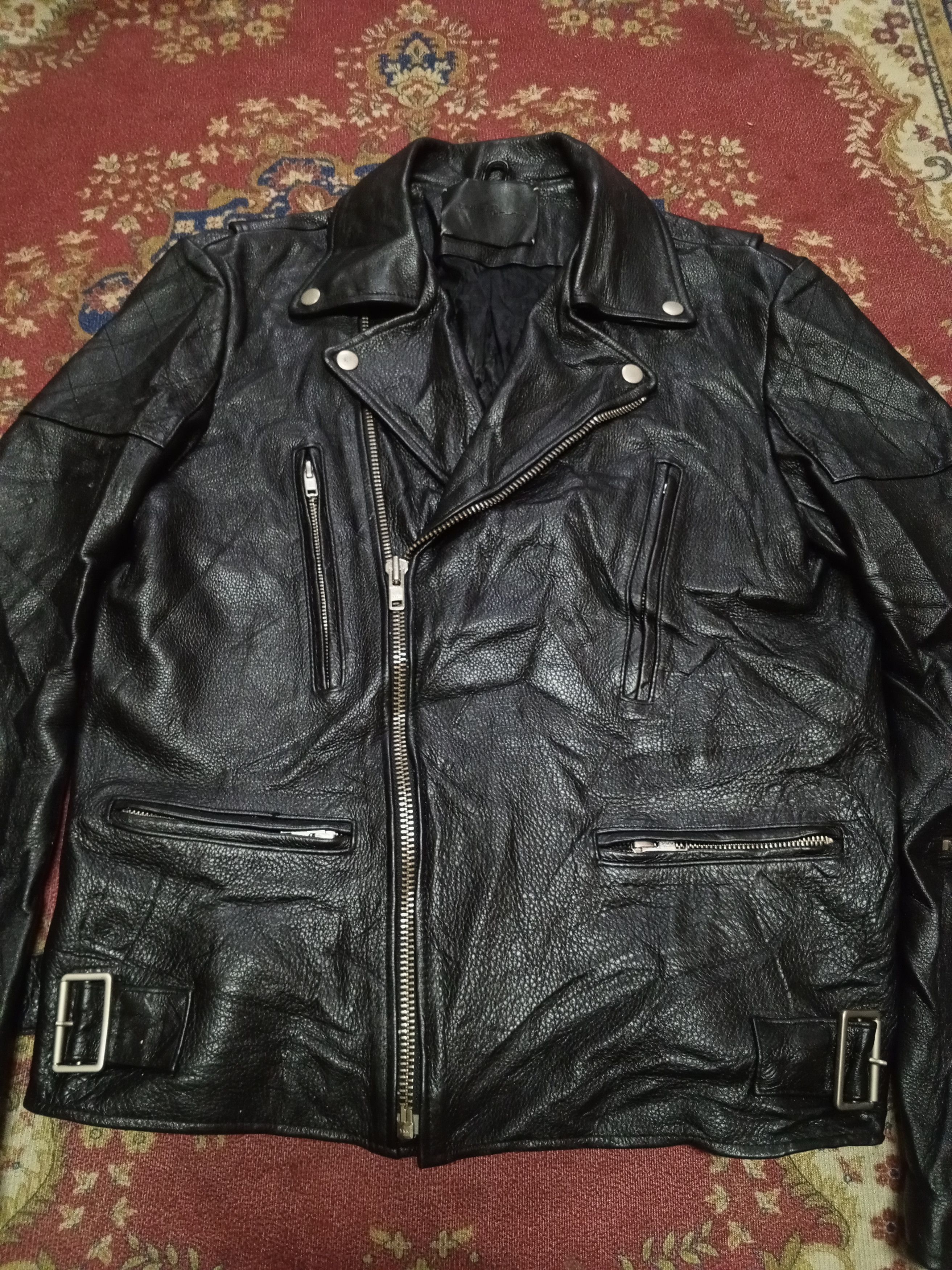 Vivastudio Vivastudio leather jacket men rider Size US M / EU 48-50 / 2 - 2 Thumbnail