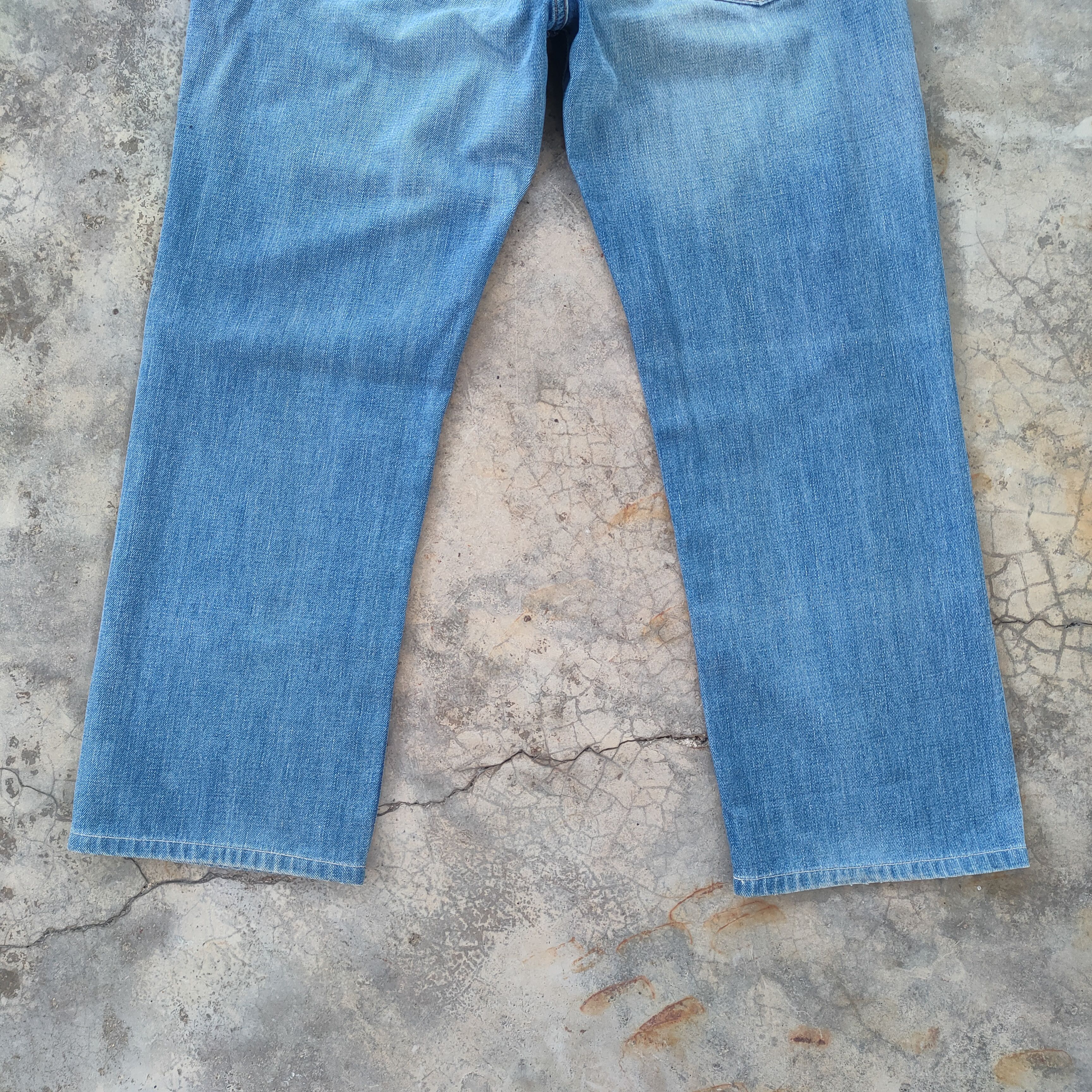 Levi's Vintage Clothing VINTAGE LEVI'S 502 FADED DISTRESSED JEANS DENIM PANTS Size US 38 / EU 54 - 11 Thumbnail