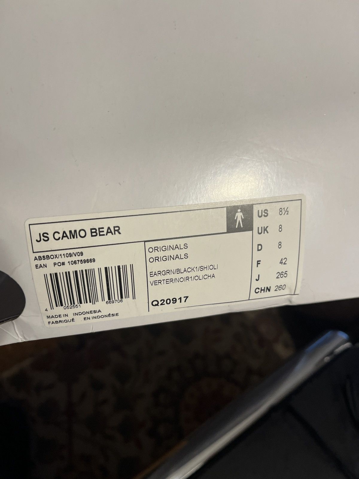 Adidas × Jeremy Scott JEREMY SCOTT X ADIDAS Camo Bear Size US 8.5 / EU 41-42 - 2 Thumbnail