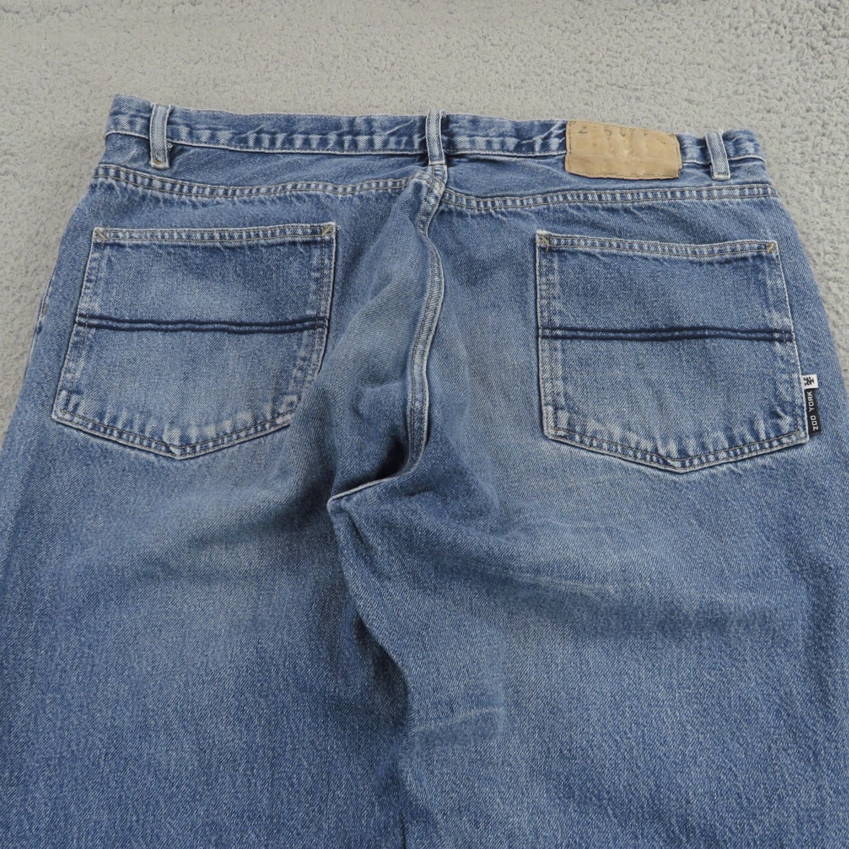 Zoo York VINTAGE Zoo York Jeans Men 40x34 Baggy Y2K Skater Grunge Wide Leg Opening Jamie Story Size US 40 / EU 56 - 4 Thumbnail