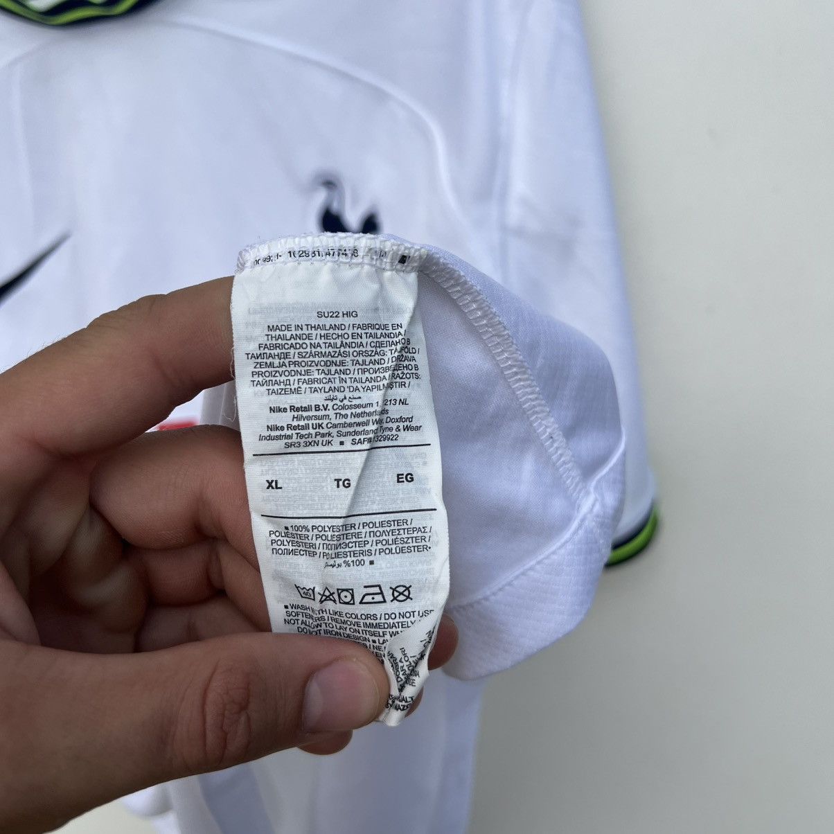Nike Tottenham soccer jersey 2022-2023 football t shirt Size US XL / EU 56 / 4 - 10 Thumbnail