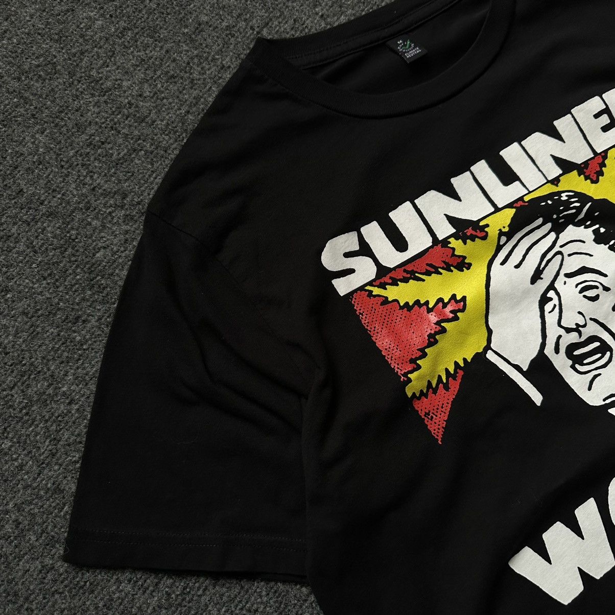 Band Tees VTG Mans T-shirts Adult Sunliner Worry Band Rock Y2K Black Size US M / EU 48-50 / 2 - 7 Thumbnail