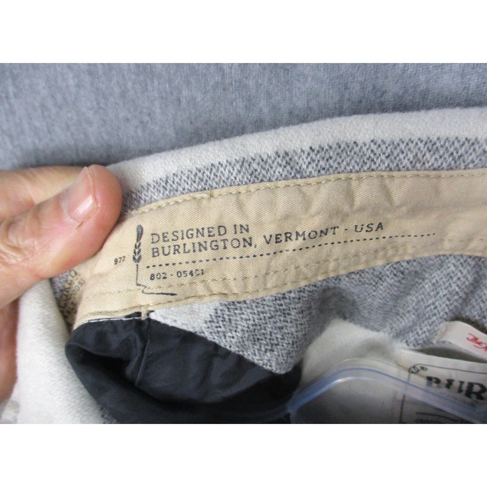 Burton Burton Jacket Mens Shacket Medium Striped Flannel Wool Blend Lined Button Size US M / EU 48-50 / 2 - 4 Thumbnail